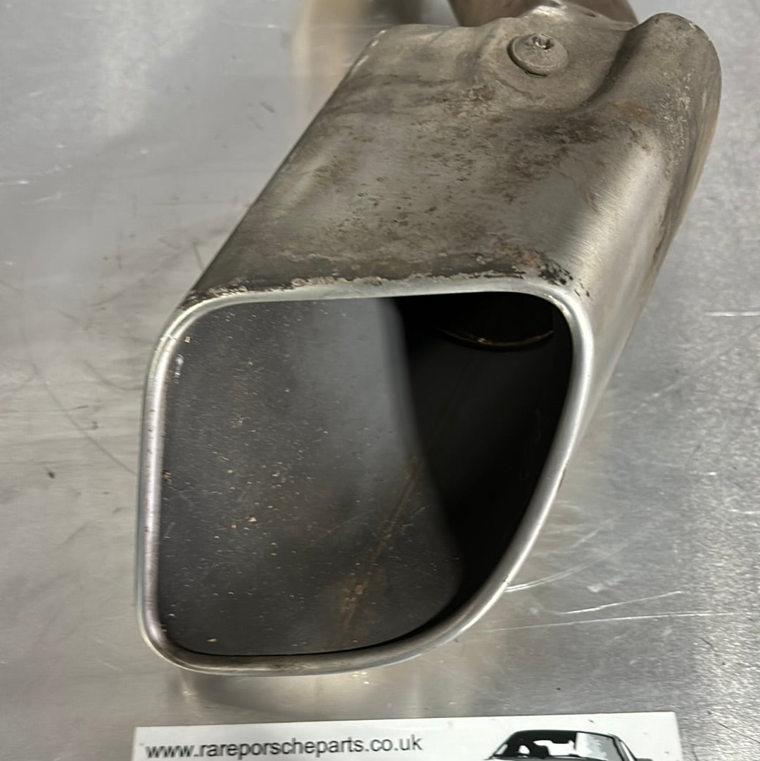 Porsche Cayenne E3 tailpipe, exhaust tip 9Y0253825C, used