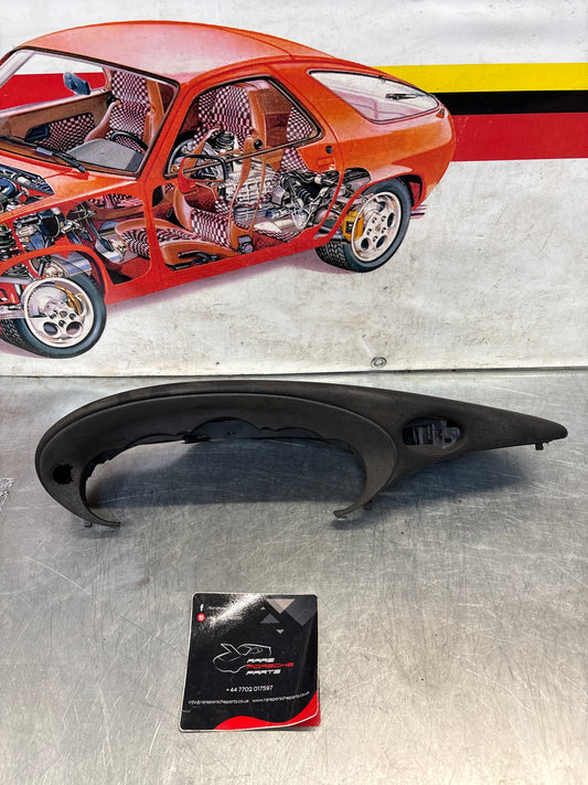 Porsche 911 996 dasboard cluster trim, used, black 99655205902