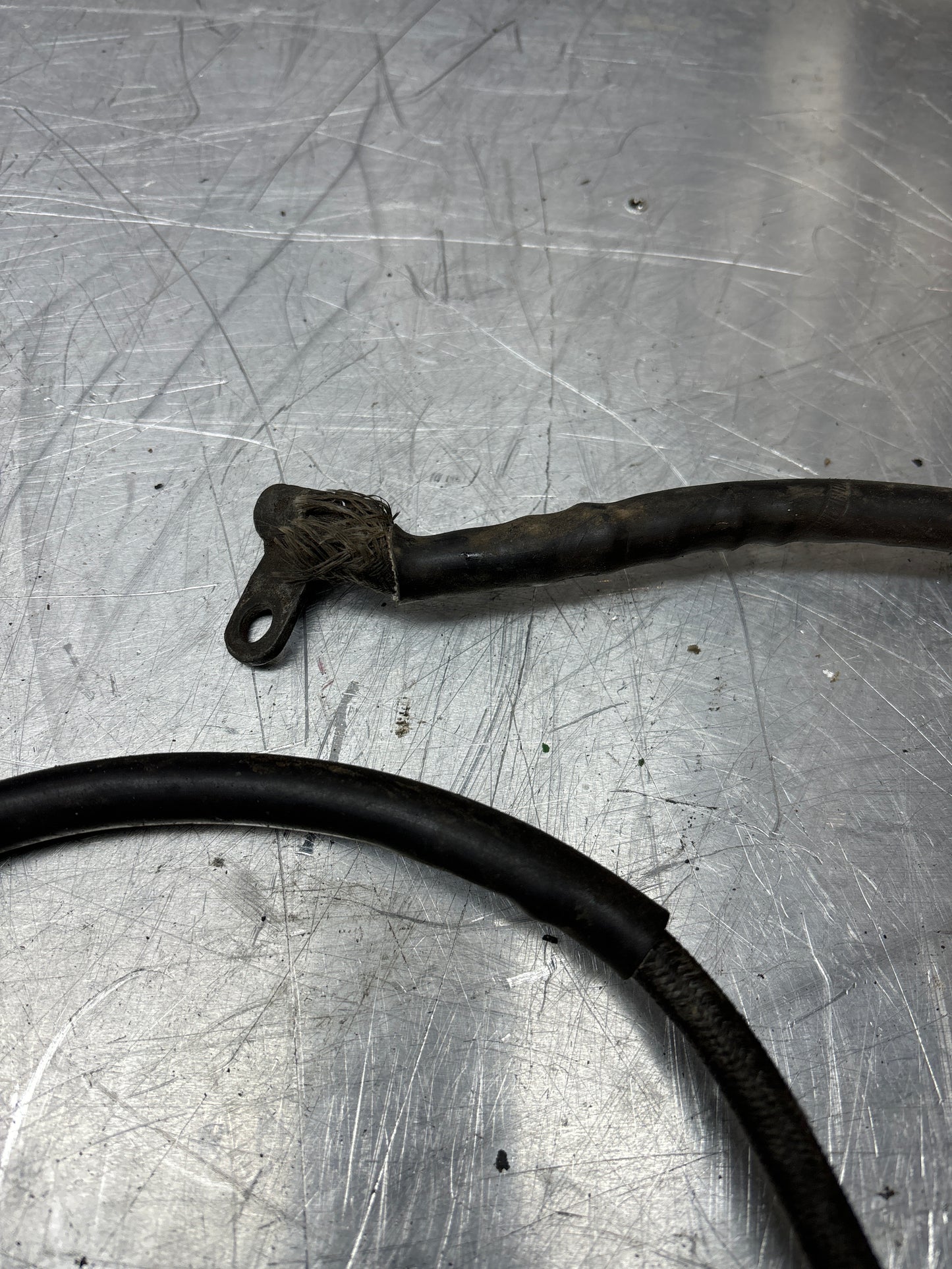 Porsche 924  battery starter cable, 478971224 used RHD