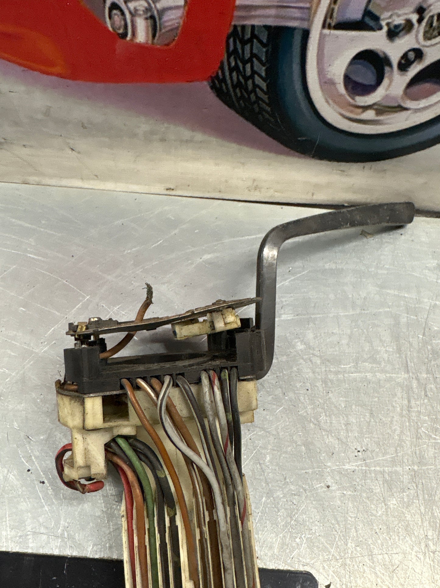 Porsche 924 early wiper stalk, used 113953503BC