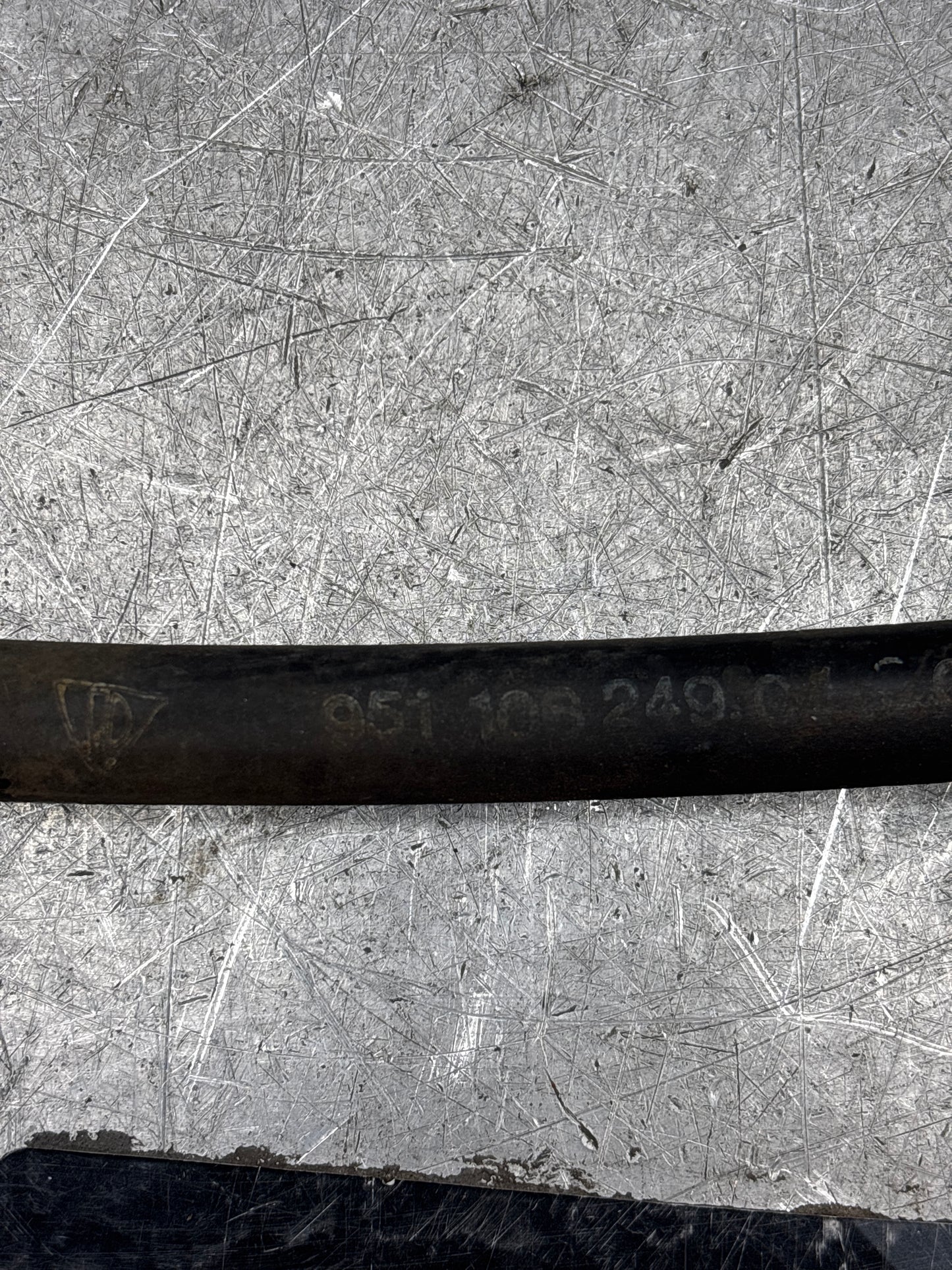 Porsche 944 S2 Turbo / 968 Expansion Tank to Radiator Hose 95110624901, used