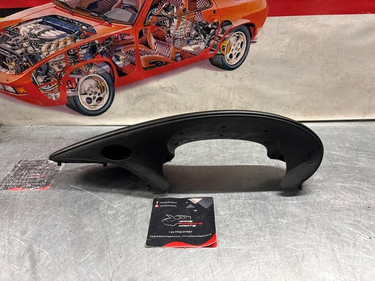 Porsche Boxster 986 RHD dashboard cluster trim,black used 98655205600 / 98655205601