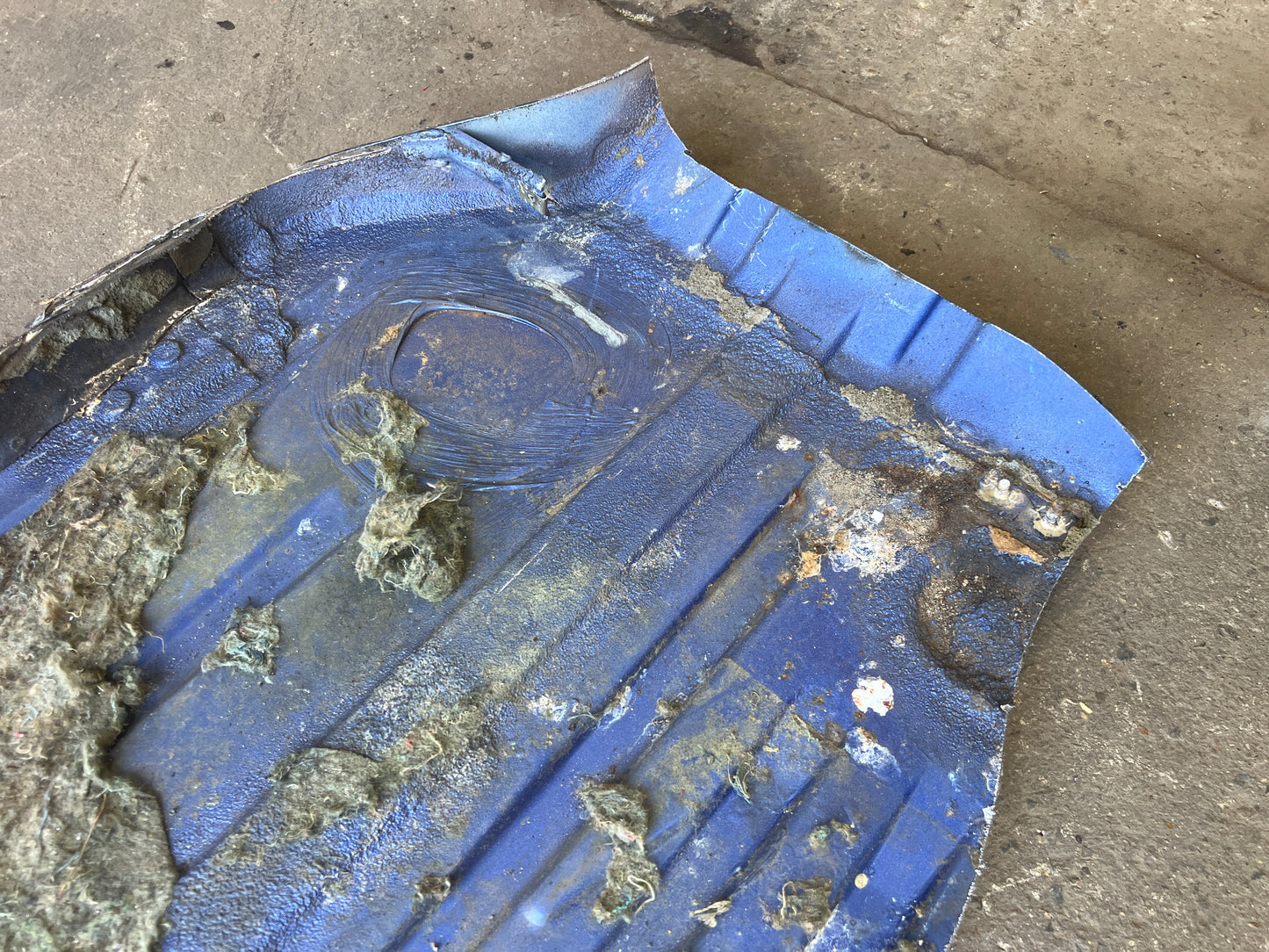 Porsche 944 S2 floor pan left  side 94450150100 spares or repair RHD