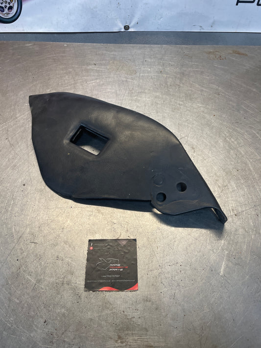 Porsche 928 Rear Seat Side Panel Right, black, used 92852204204