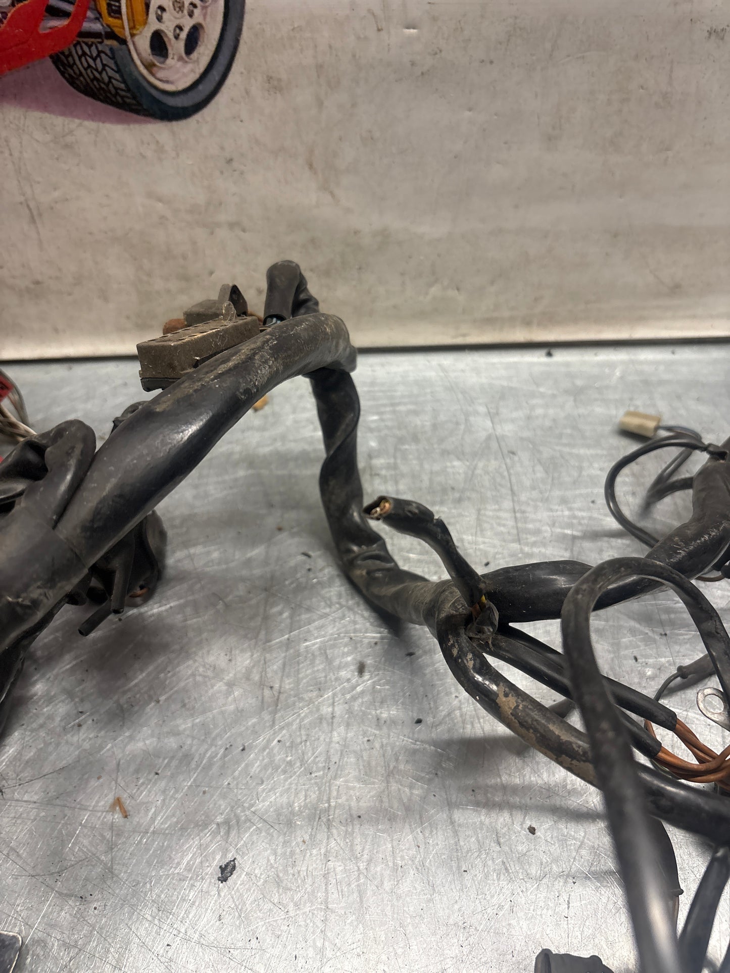 Porsche 928 S engine bay wiring loom, LHD, Spares or repair 92861200106