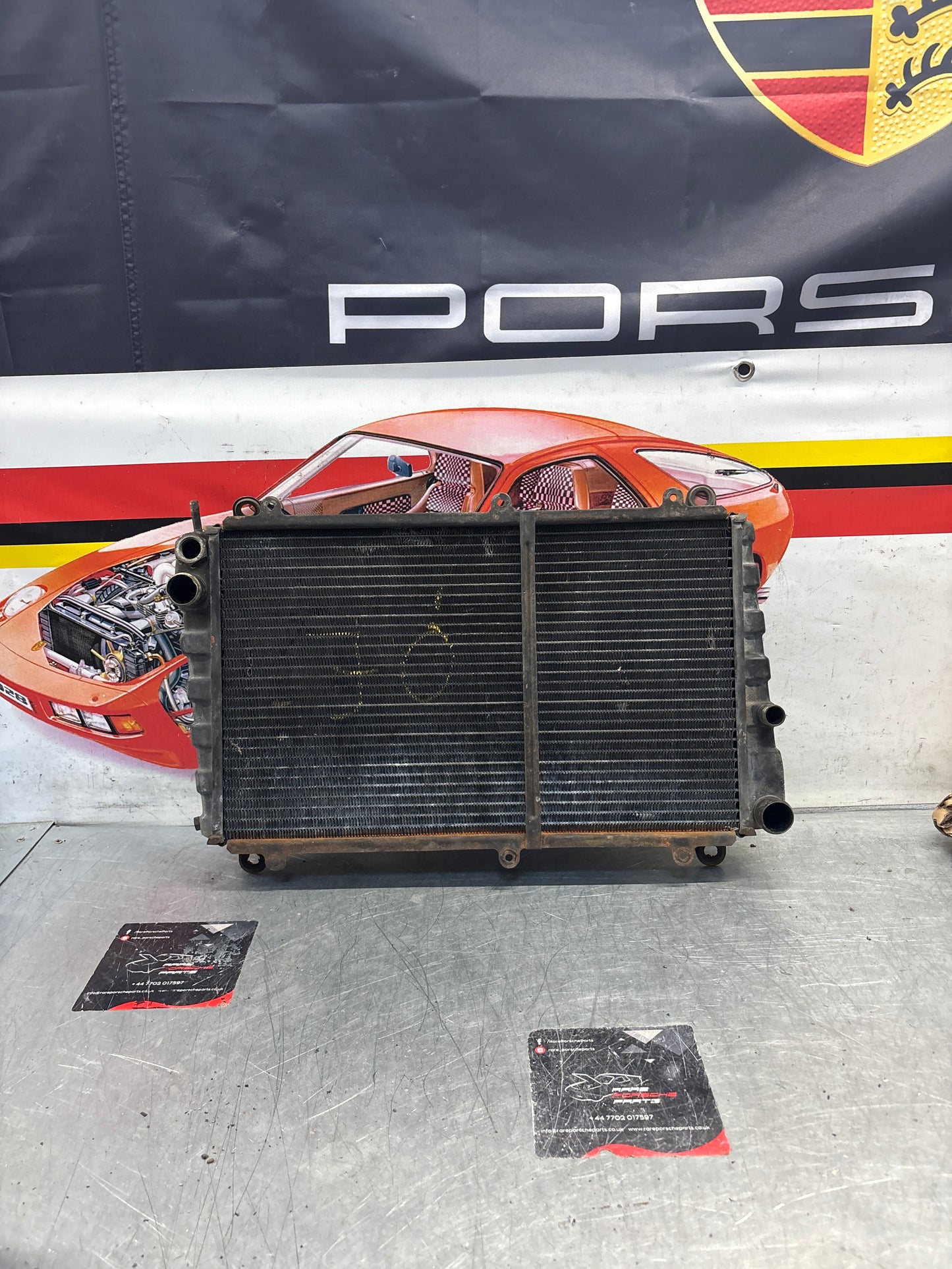 Porsche 924 radiator used 477121251A pressure tested
