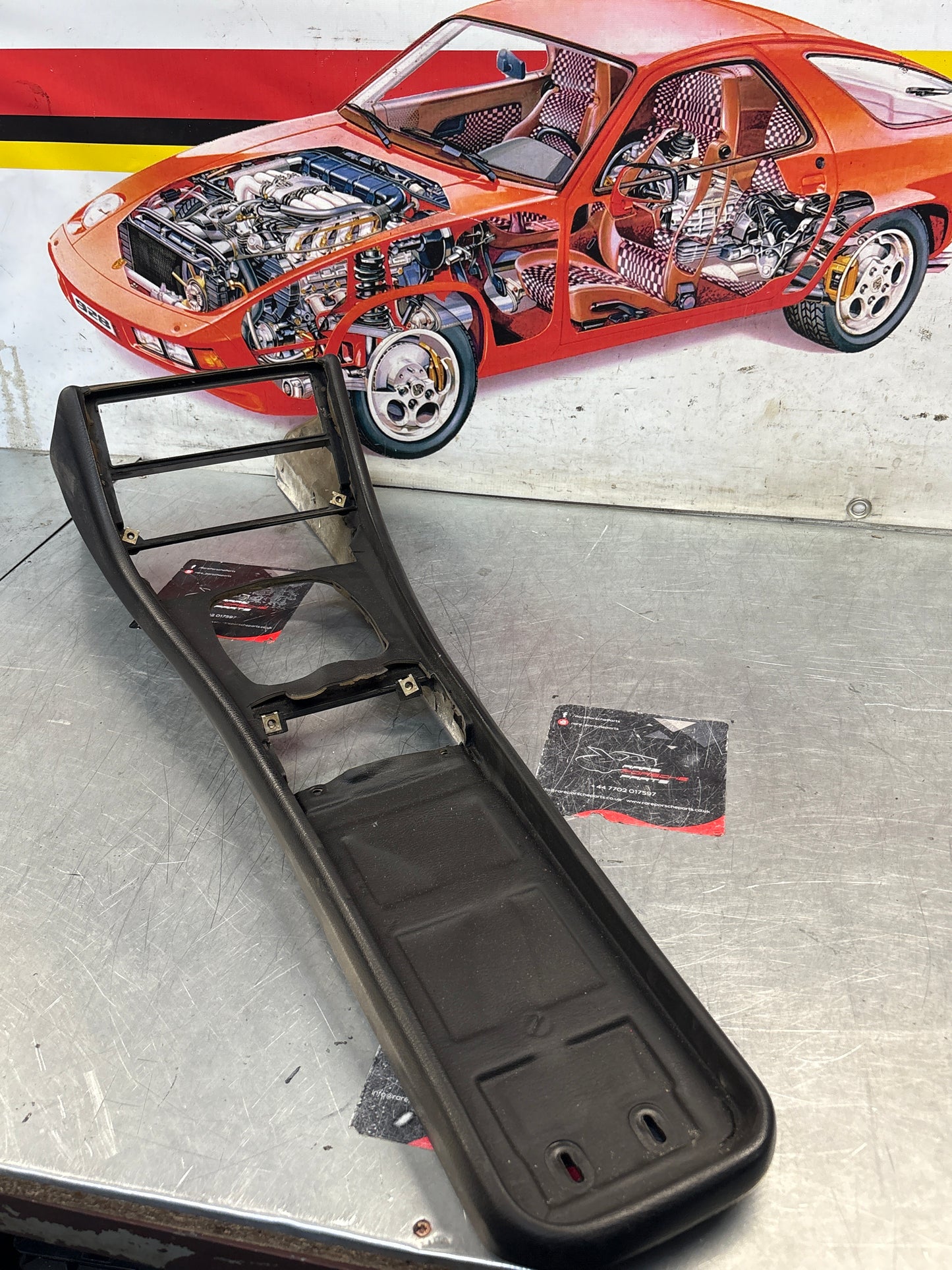 Porsche 944 centre console black 94455205100 used