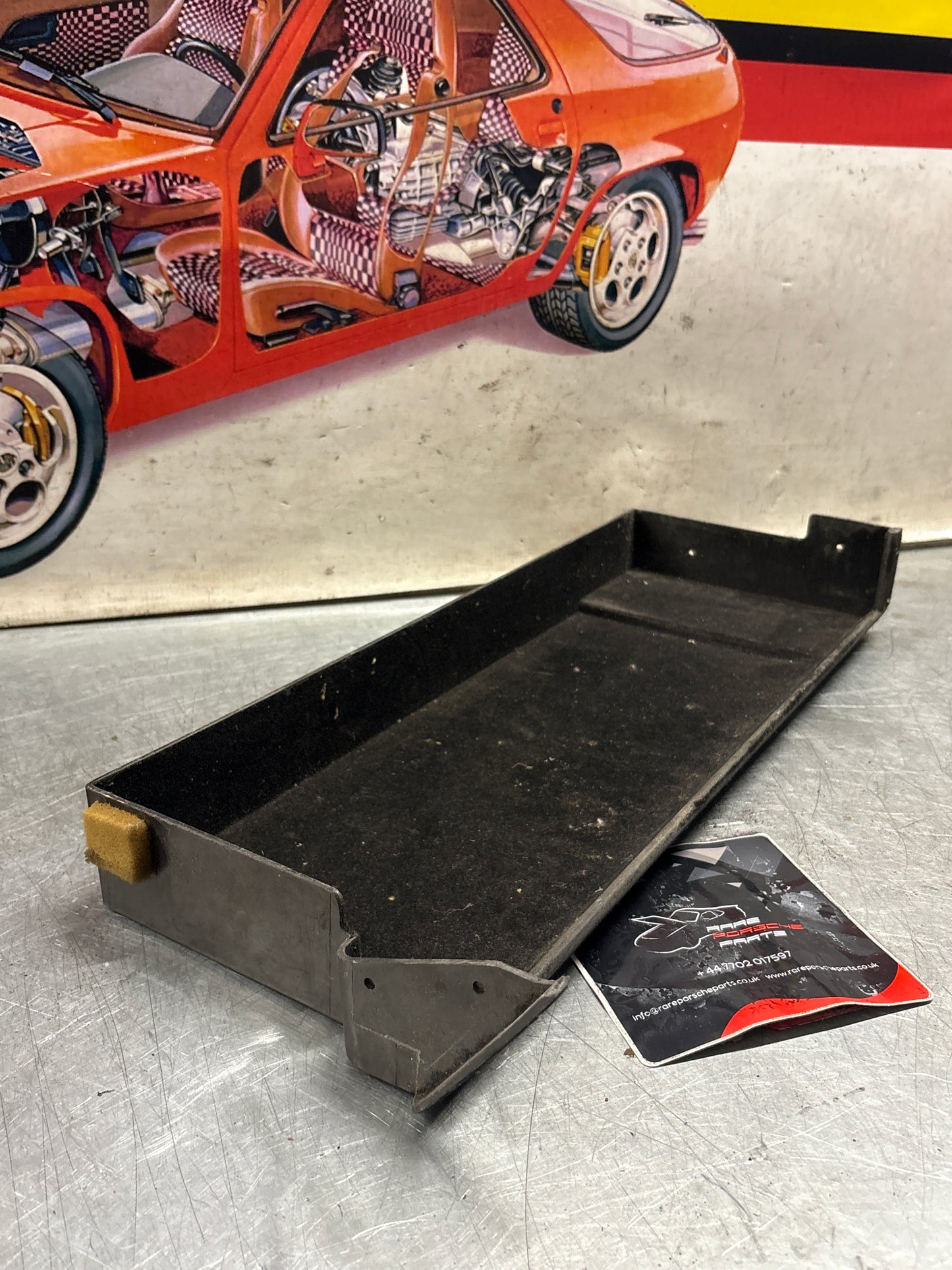 Porsche 924 944 under glove box shelf 477857836 LHD only, used