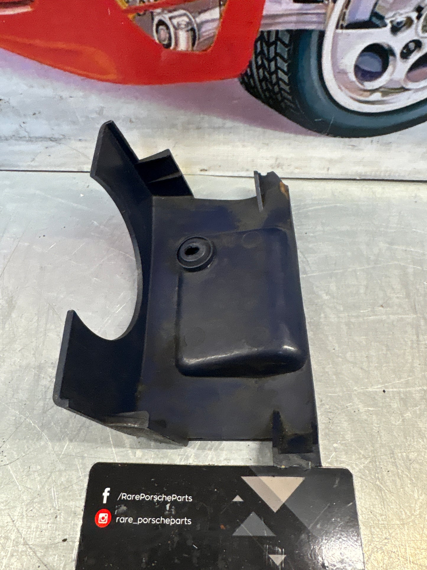 Porsche 928 Steering Column Cover dark blue 92855213503, for spares or repair
