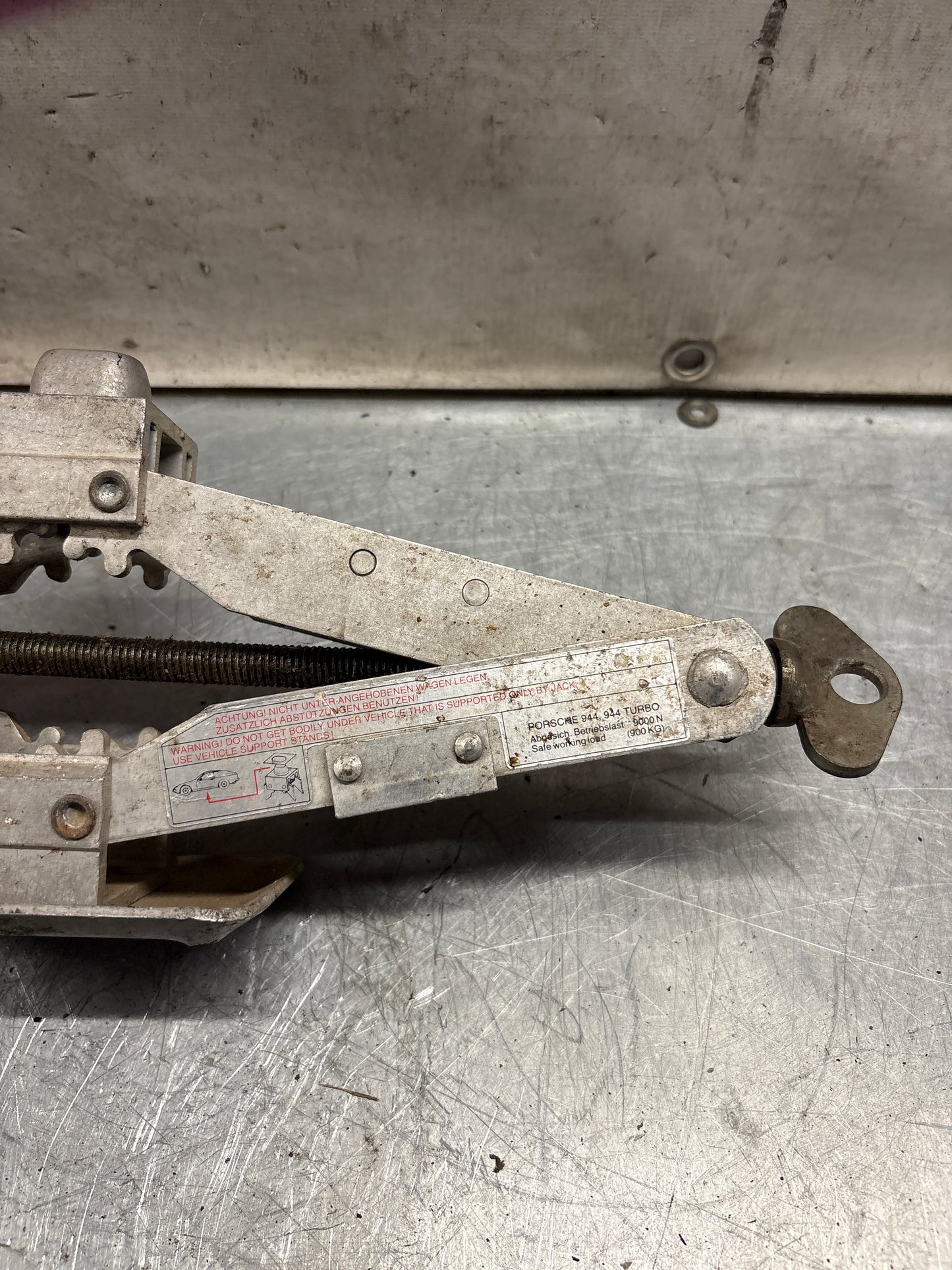 Porsche 944 / 944 Turbo spare tire jack lift, used