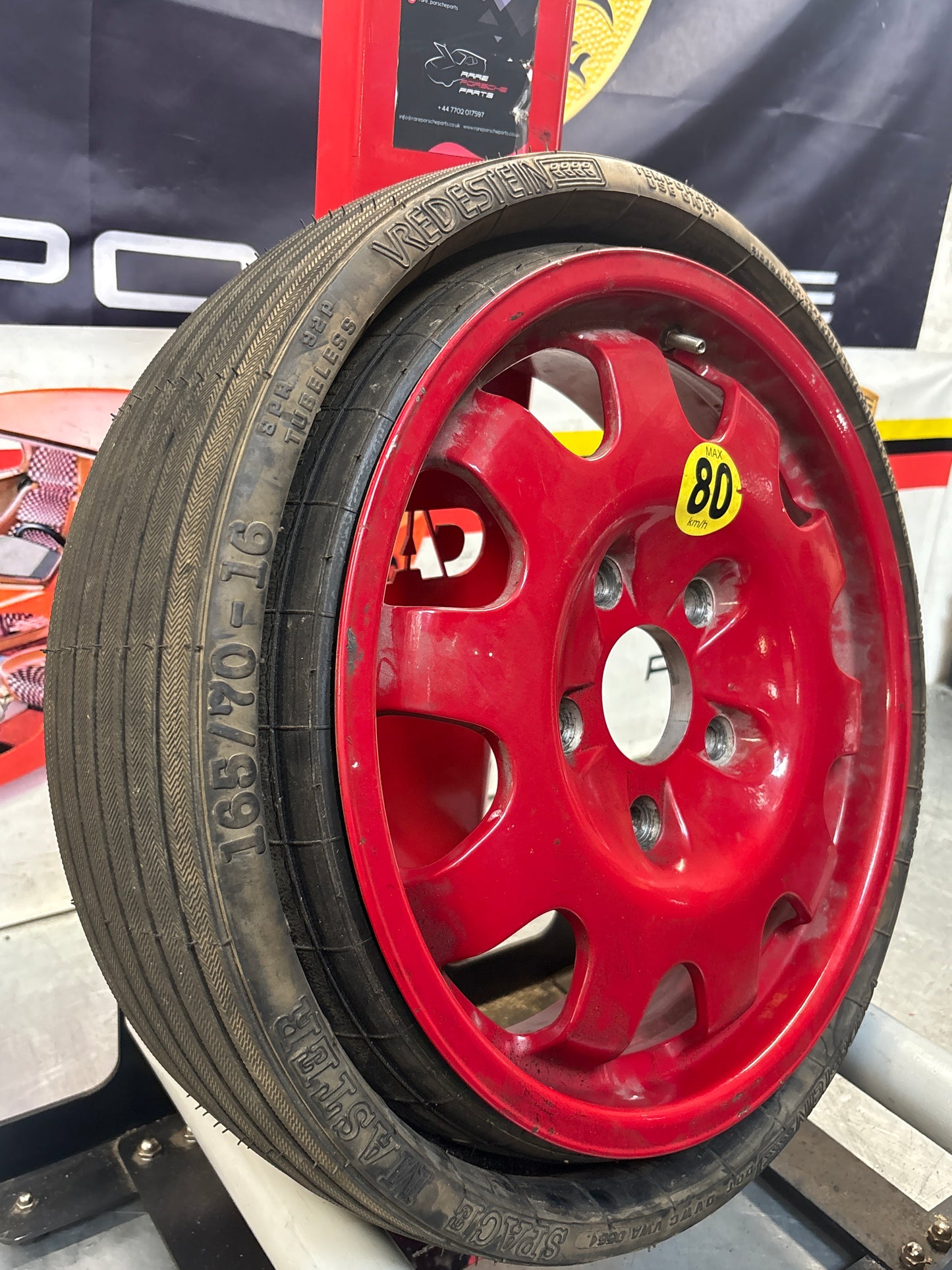 Porsche 965 911 Turbo Spare Wheel and Tire 96536213000