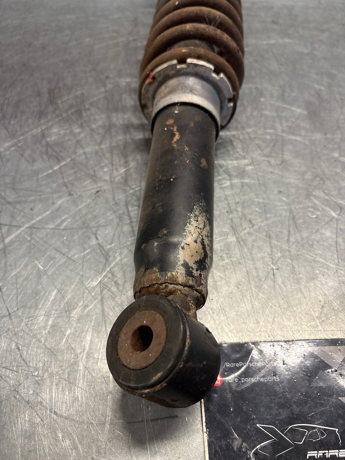 Porsche 911 964 rear shock absorber, used 96433305700