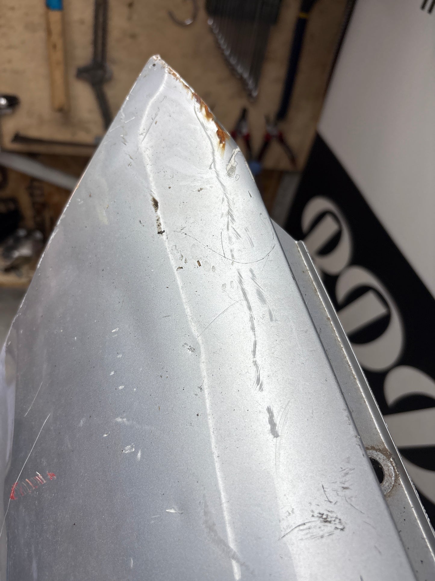 Porsche 968 front right wing, used