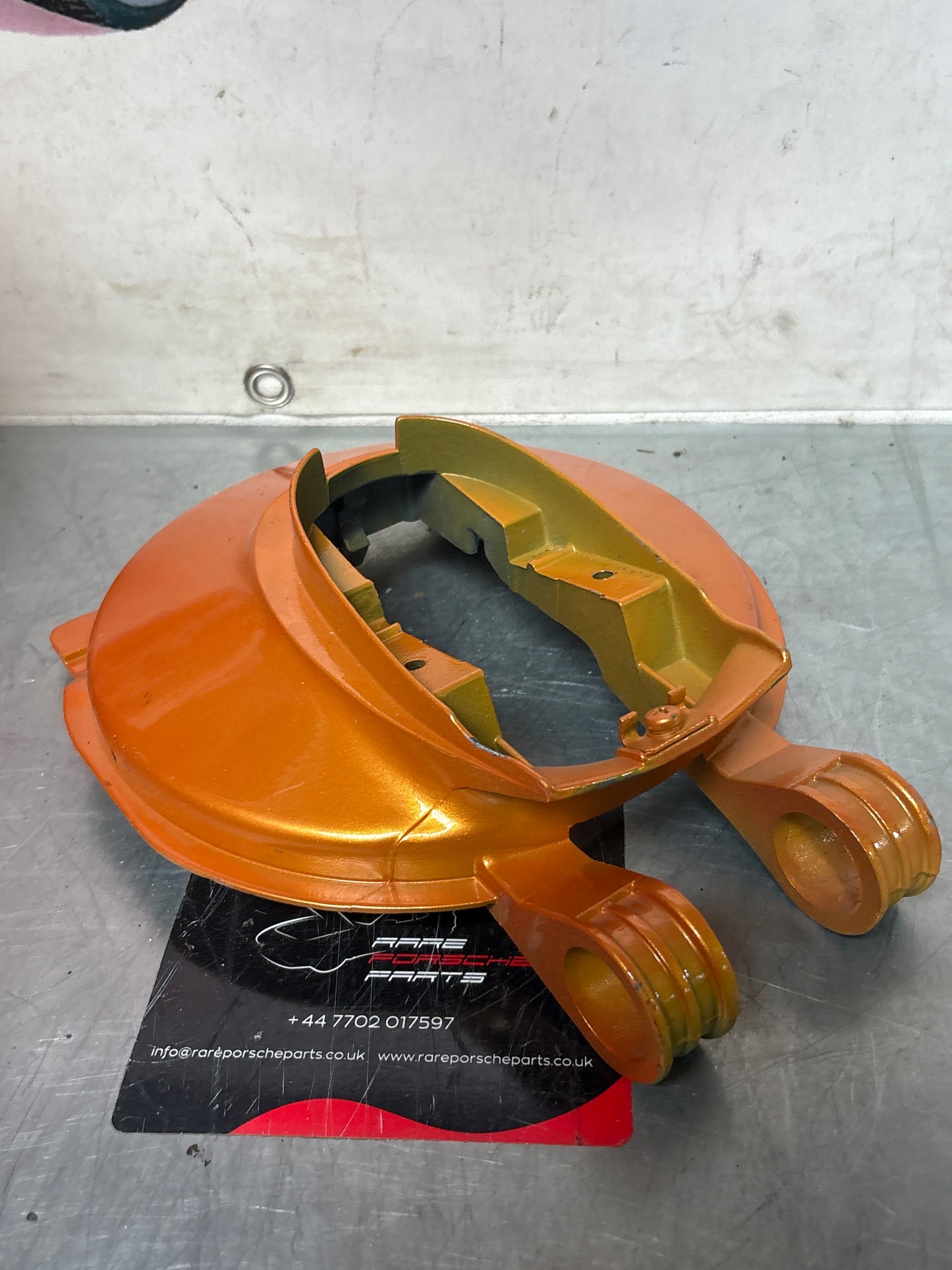 Porsche 928 left headlight swivel frame without any bearing 92875024302 used