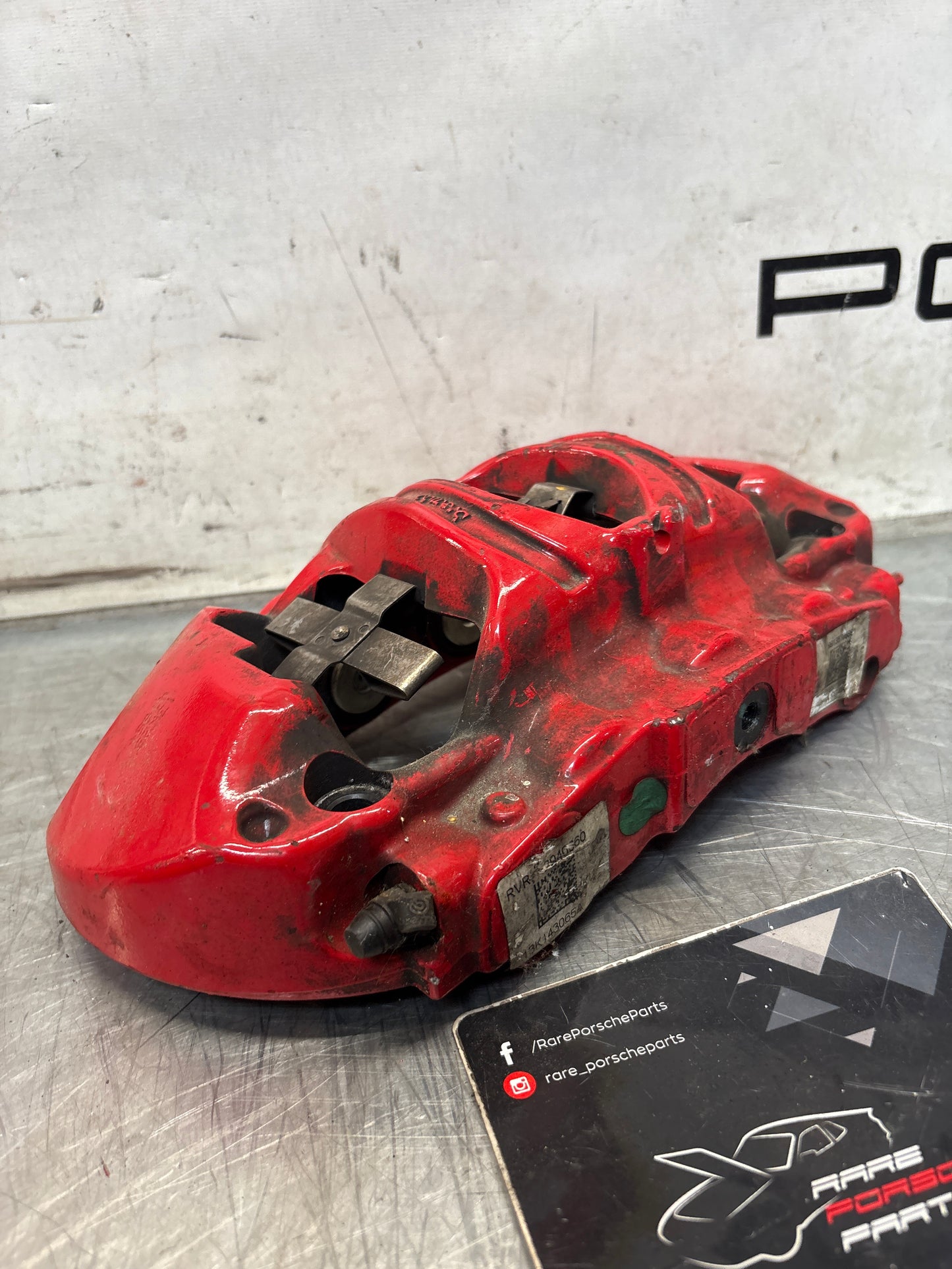 Porsche 911 991 Front Brake Caliper, used 991351429