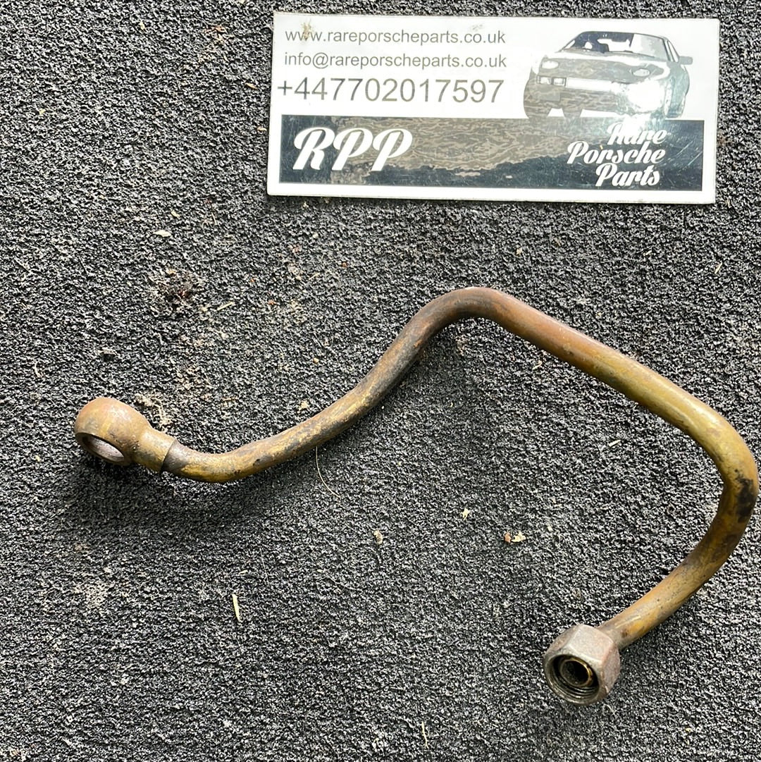 Porsche 924 Turbo oil pipe, 93110710905, used