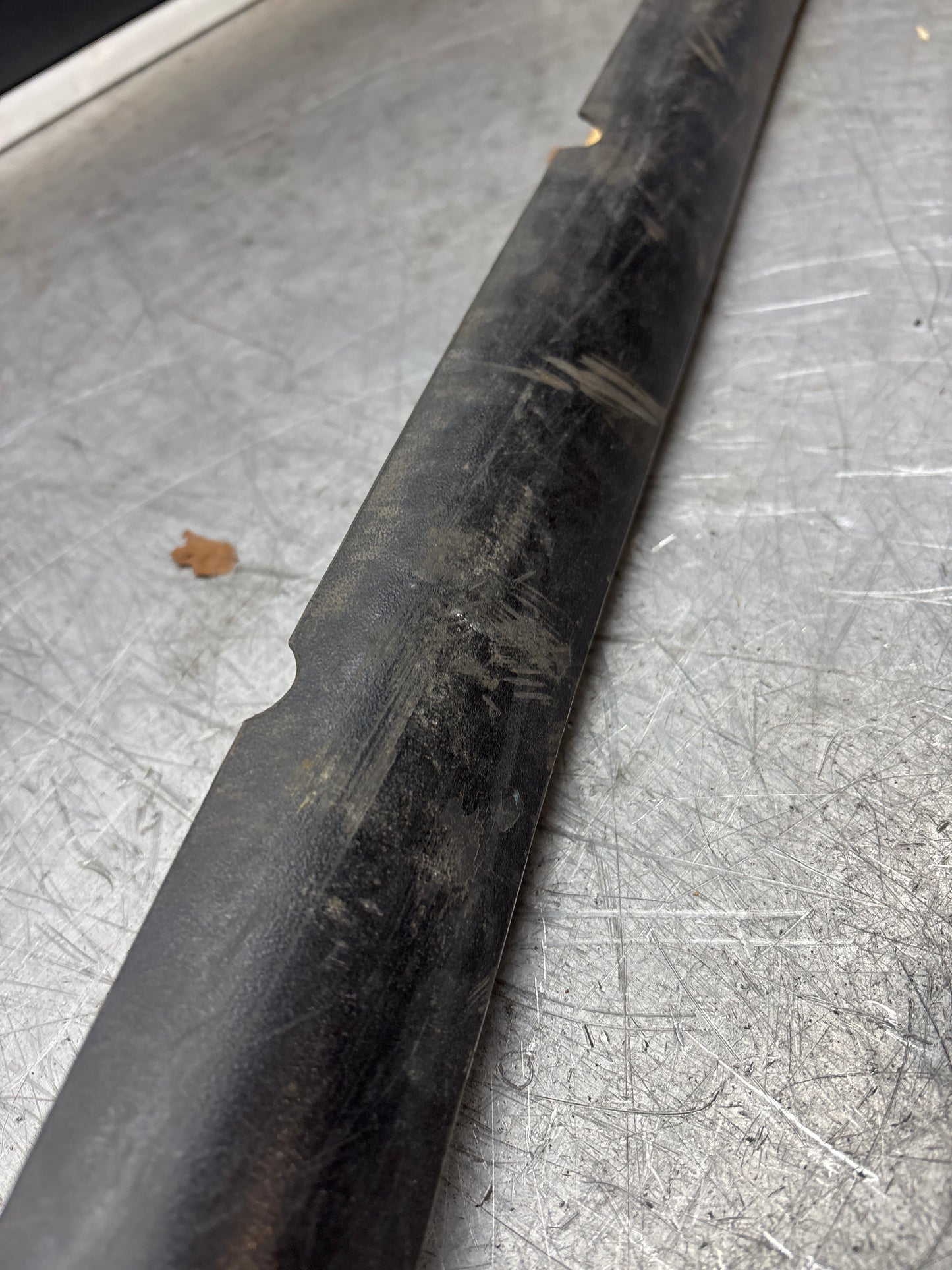 Porsche 944 lower door sill trim molding left side, used 95155919500