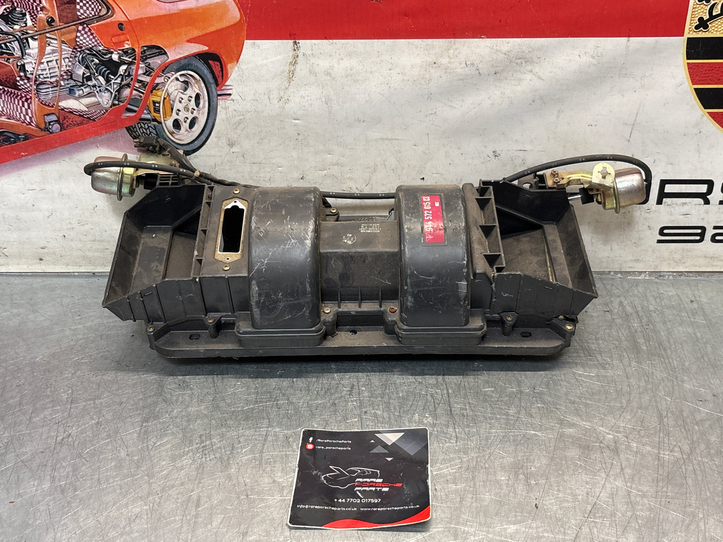 Porsche 944 heater box blower motor, used 94457201503