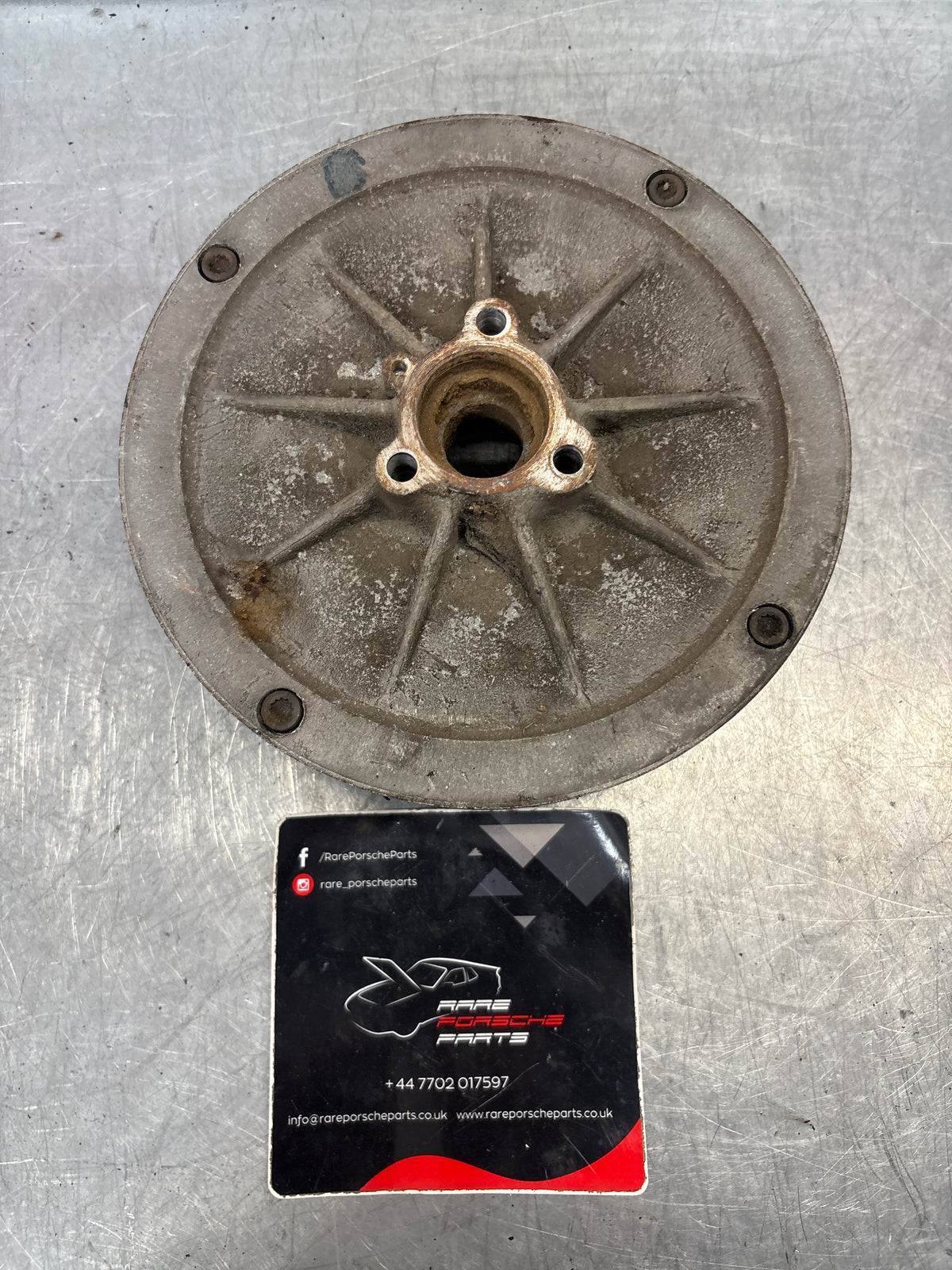 Porsche 914 engine cooling fan, used 021119113