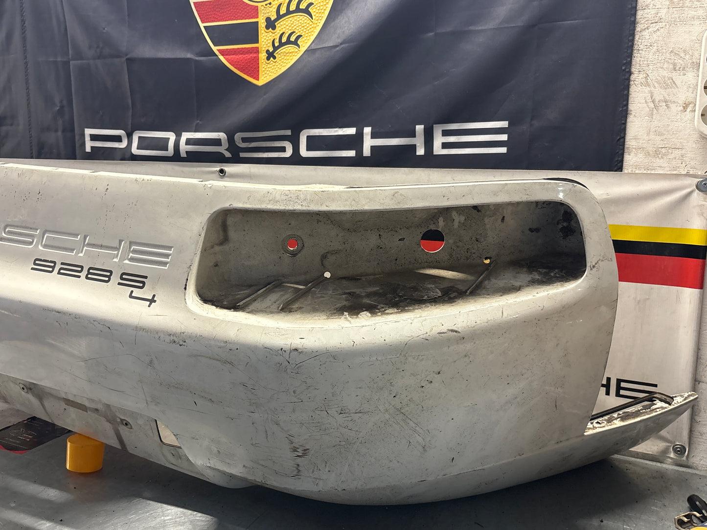 Porsche 928 S/S4 rear bumper, used 92850512320