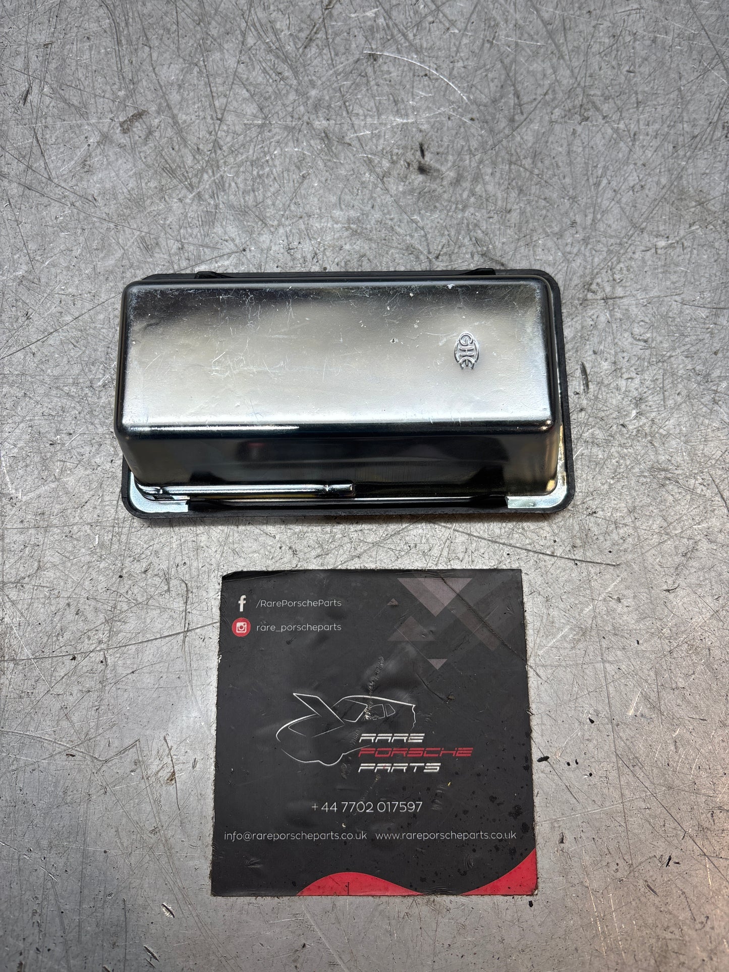 Porsche 924 76-79 black ashtray, 477857305, refurbished