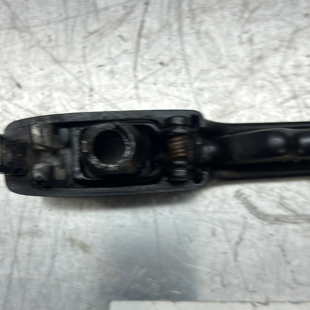 Porsche 924 944 Left passenger door handle without lock cylinder, used 94453890500, 477837037H