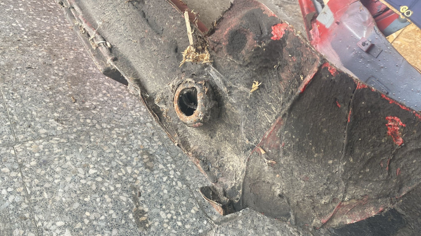 Porsche 944 left sill section with A pillar 94450361102