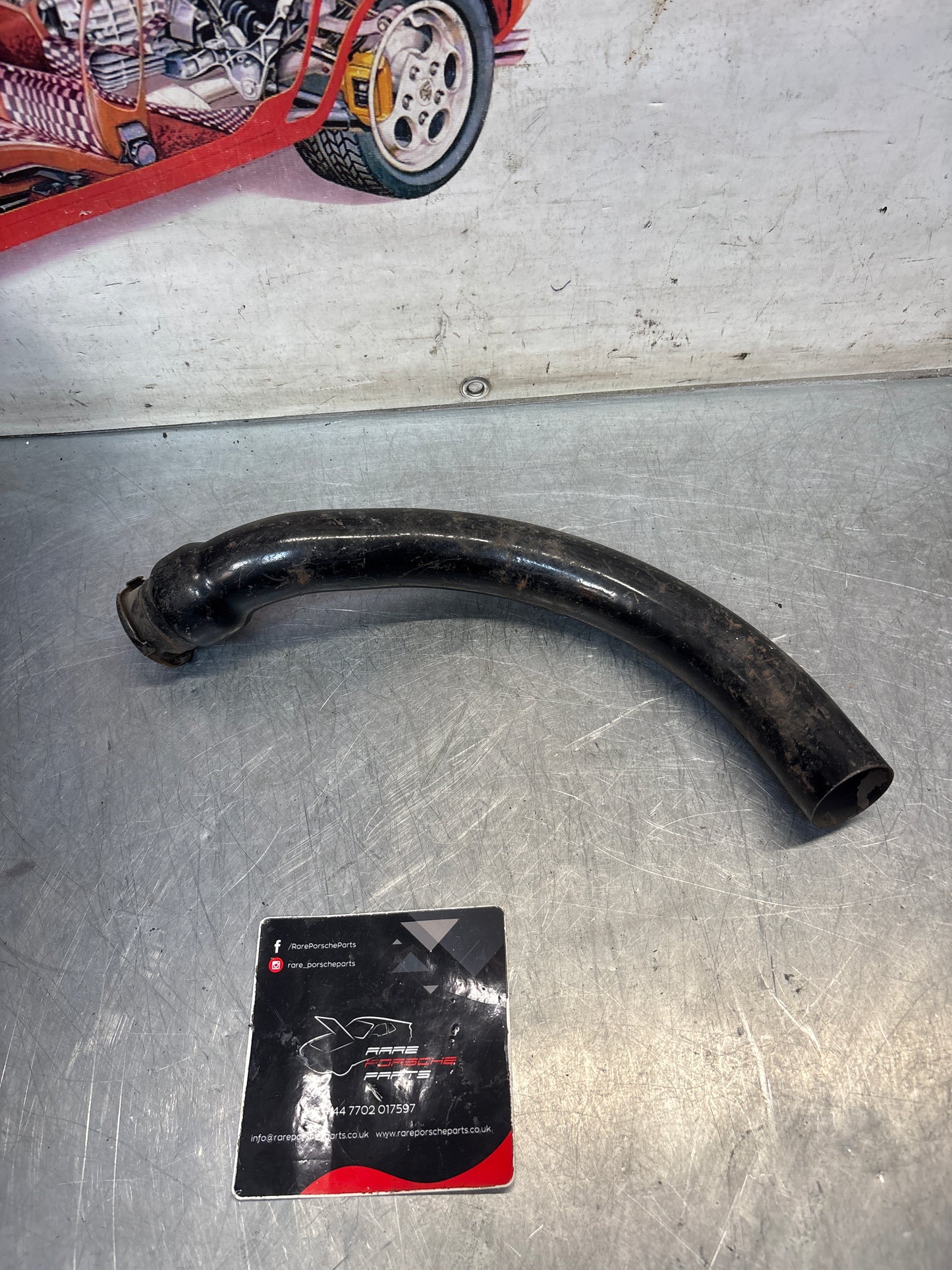 Porsche 911 F fuel filler neck, used 90120105120
