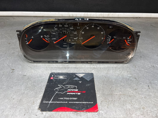 Porsche 968 dash clock binnacle pod speedometer, 94564131109 used 067362 mi