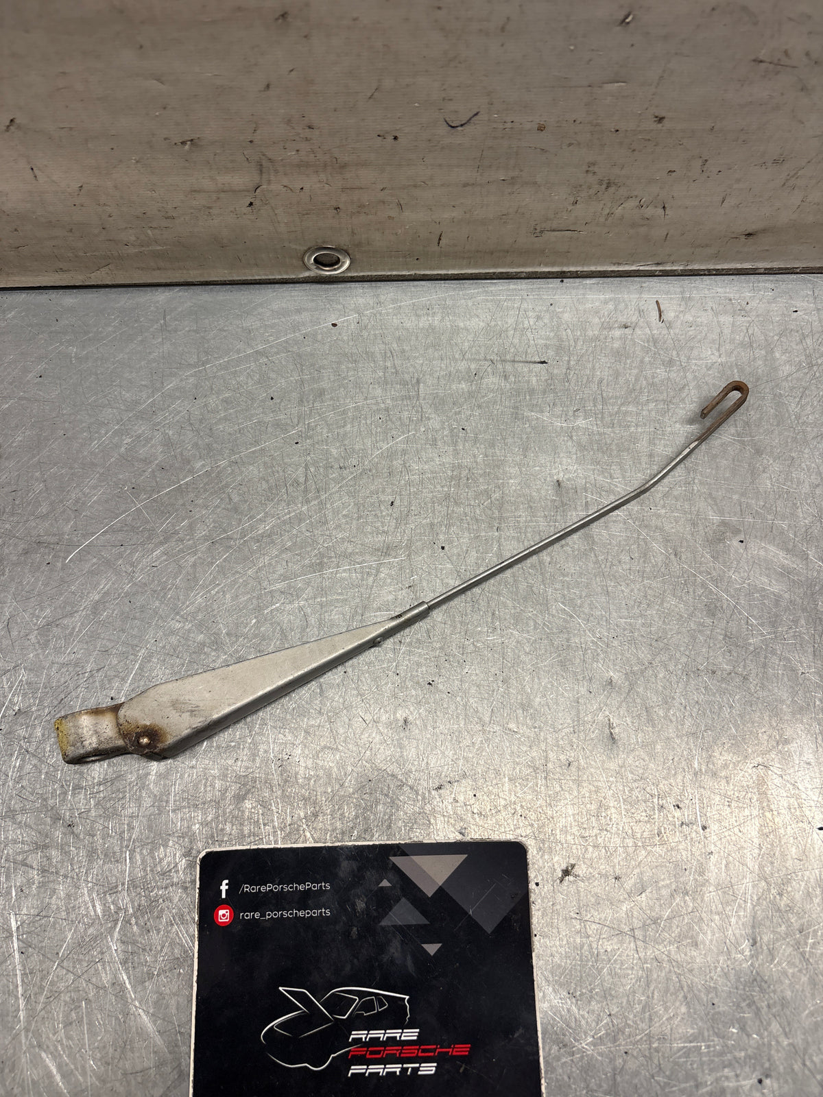 Porsche 914 windscreen wiper arm, used 91462831410