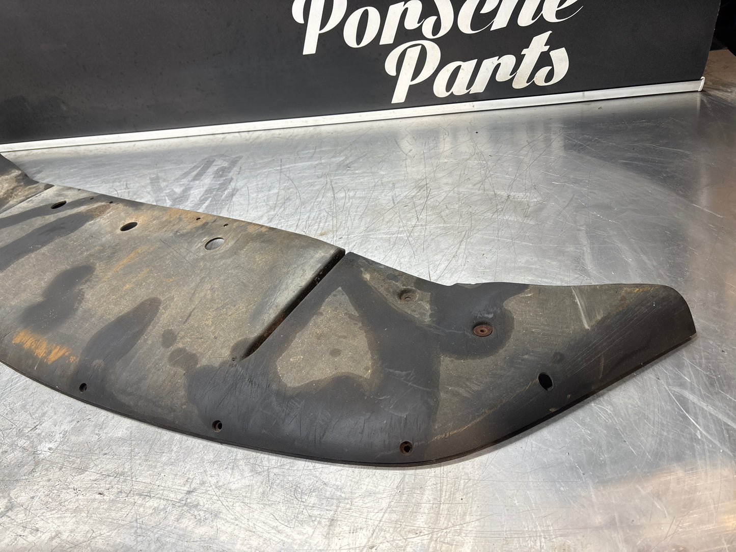 Porsche 944 S2 Used Front bumper undertray / closer panel (Batwing) 95150537500