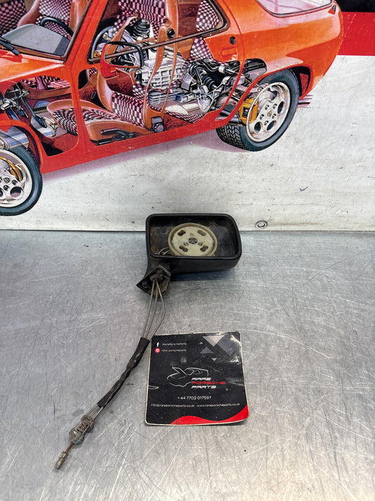 Porsche 924 early right side mirror, for spares or repair
