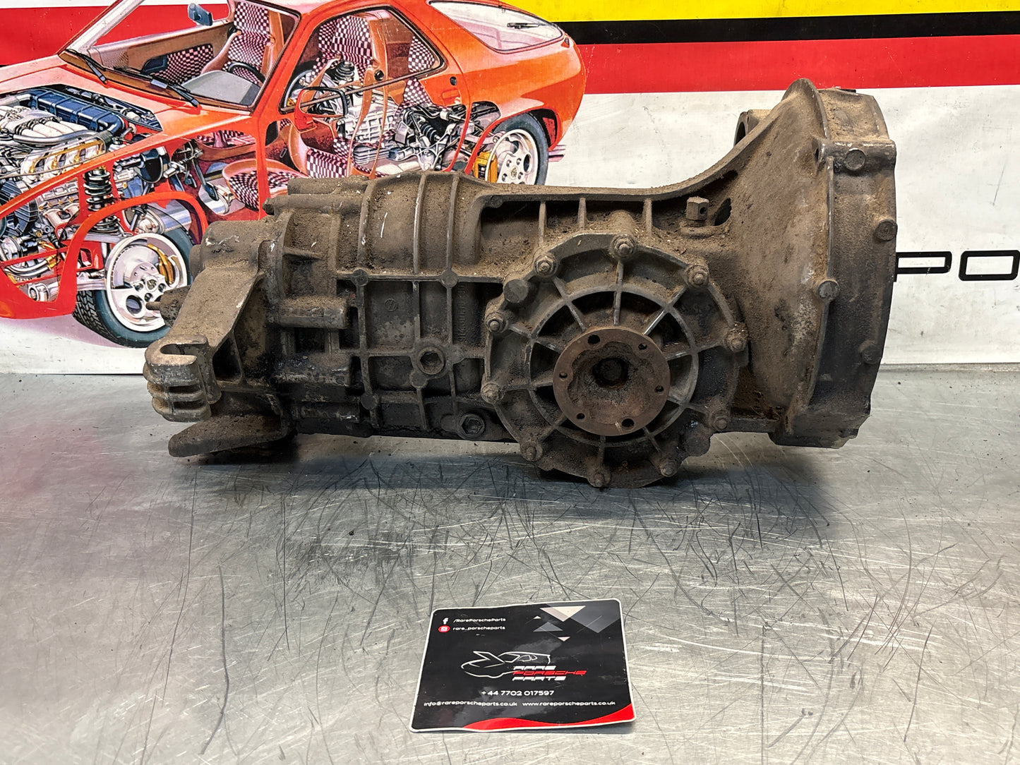 Porsche 914 transmission, used, for spares or repair unknown condition HA0051114