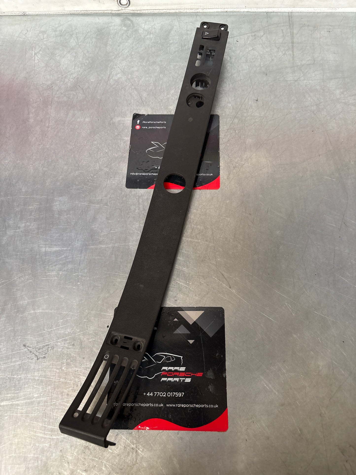 Porsche 944/968 oval dash switch surround trim 94455243600 used, LHD