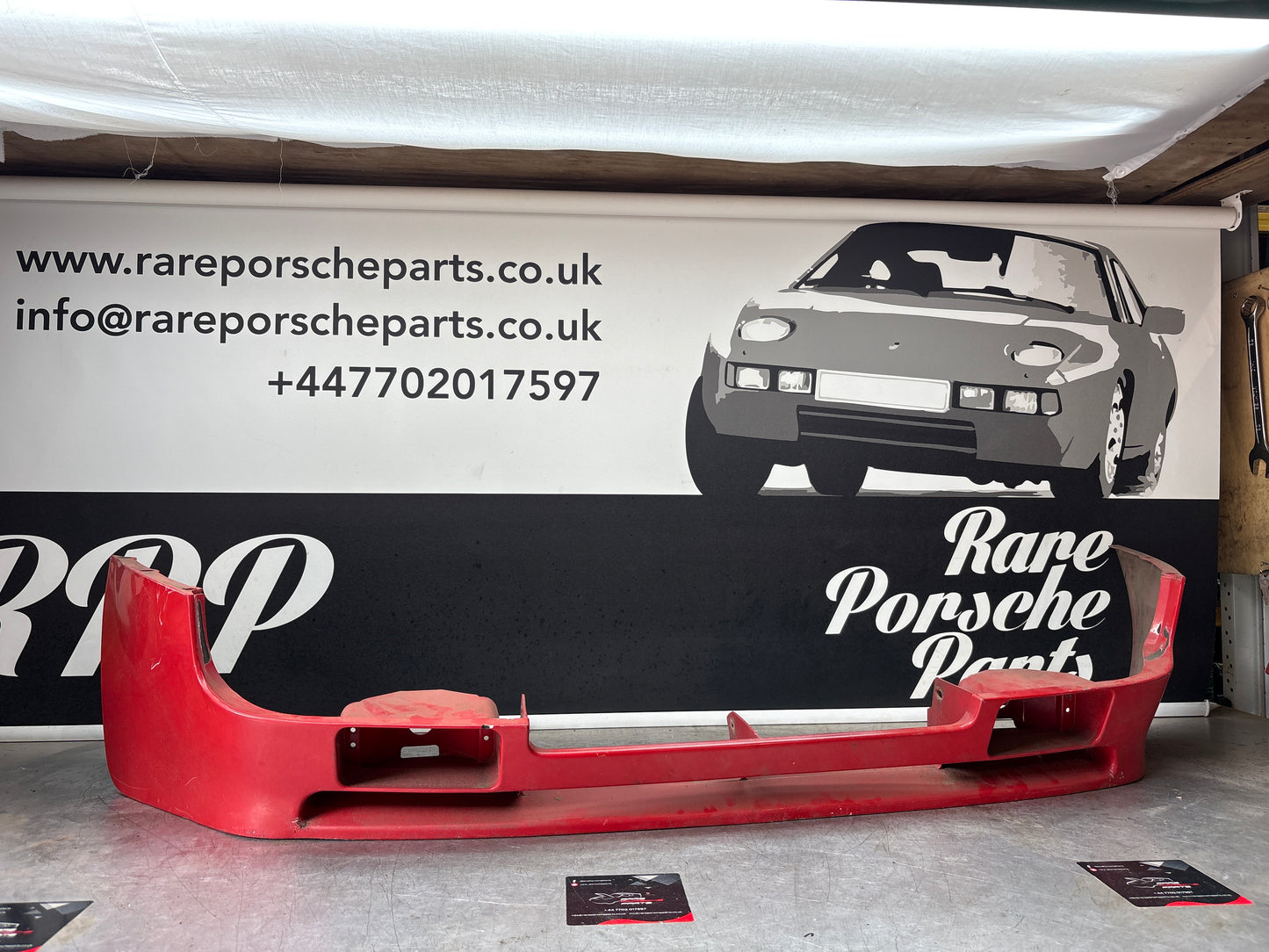 Porsche 944 Front spoiler, valance with fog light used 93150537105