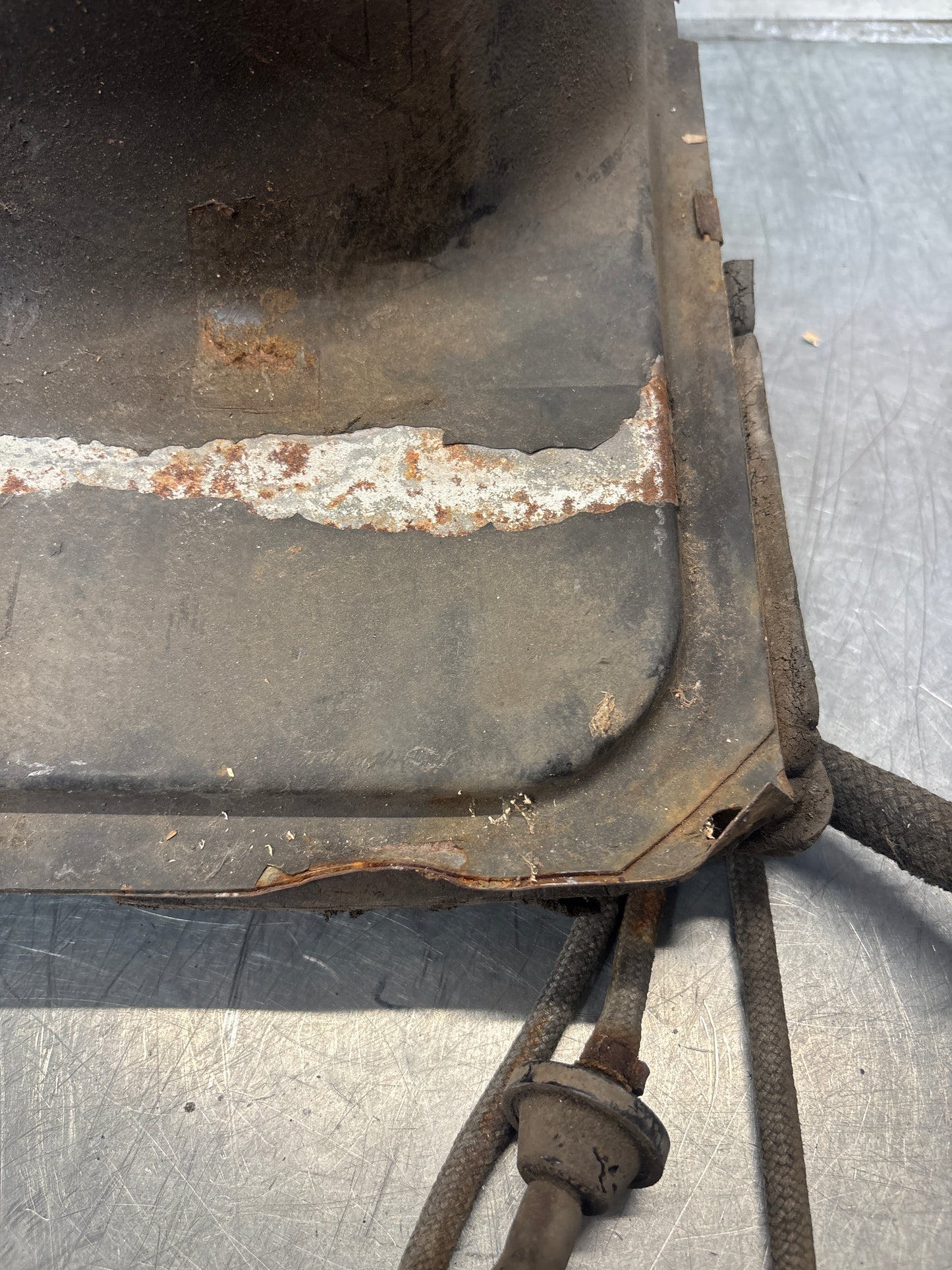 Porsche 924 944 metal fuel tank 477201021F used