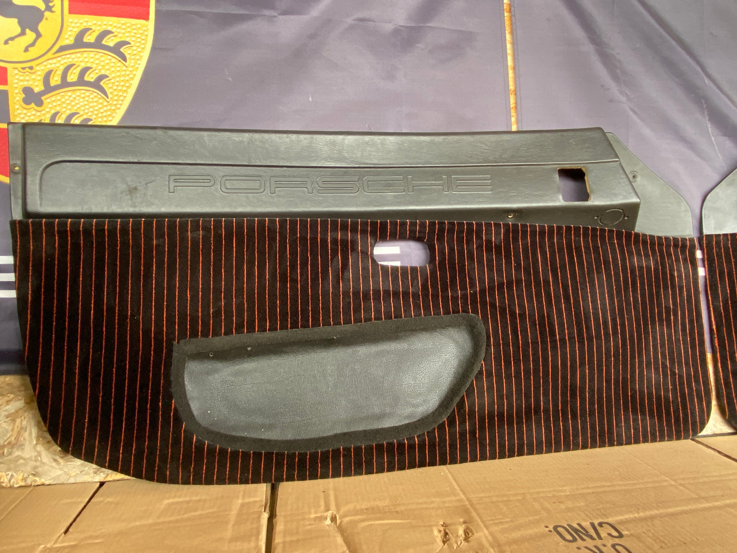 Porsche 924 Carrera GT Seat set with door cards, refurbished