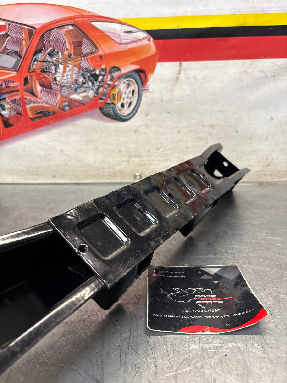Porsche 924 engine cross member, refurbished 477407321J