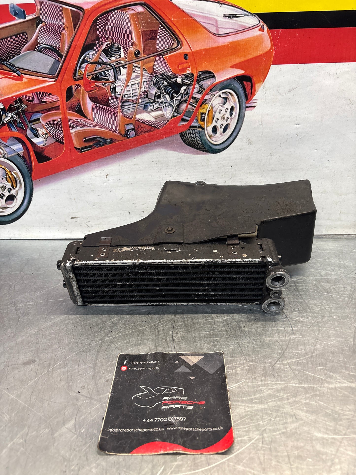 Porsche 944 3.0 S2 Oil Cooler 94420730900 used for spares or repair