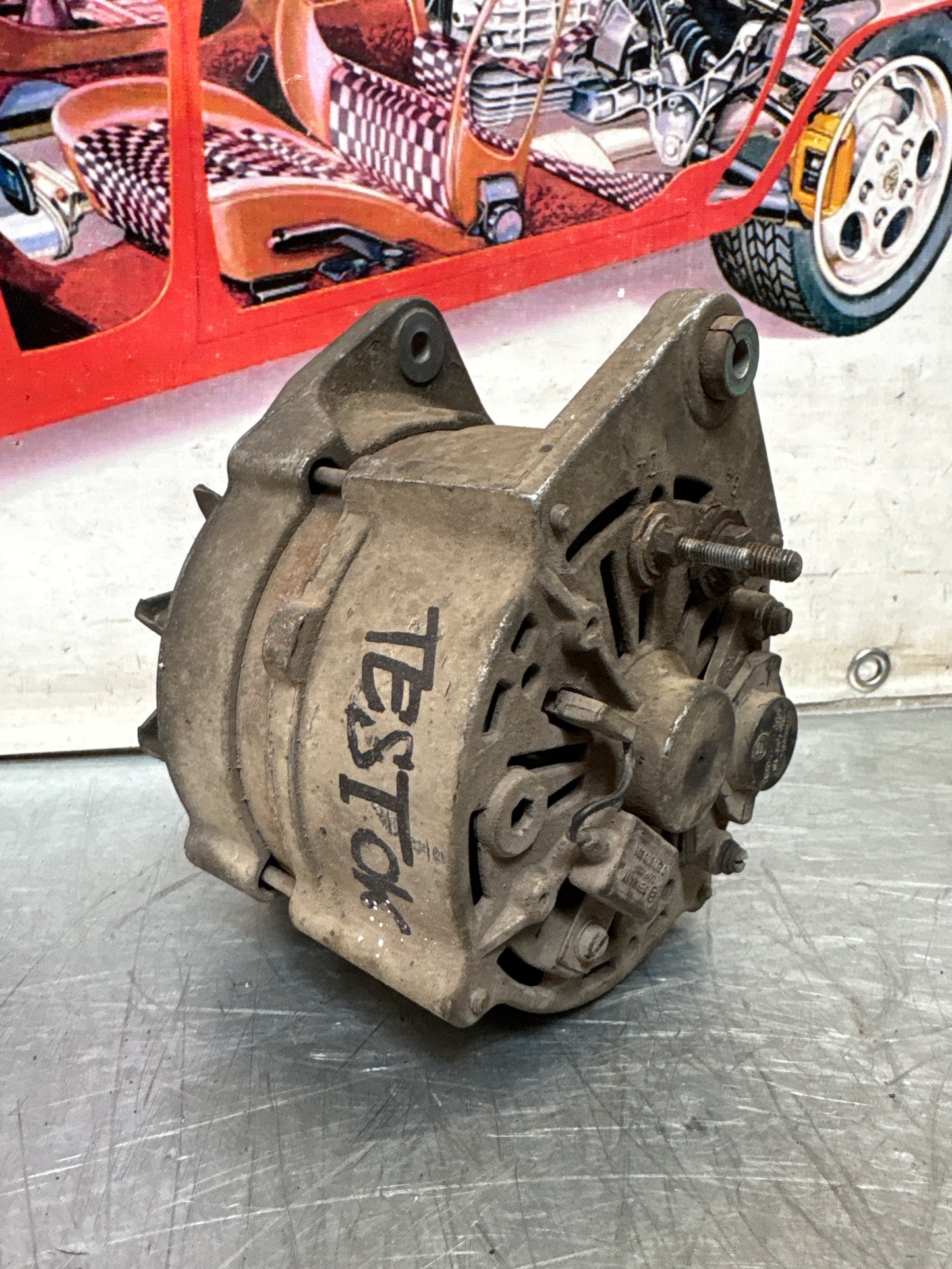 Porsche 924S / 944 2.5 models alternator. 0120469559 / 94460310900 used