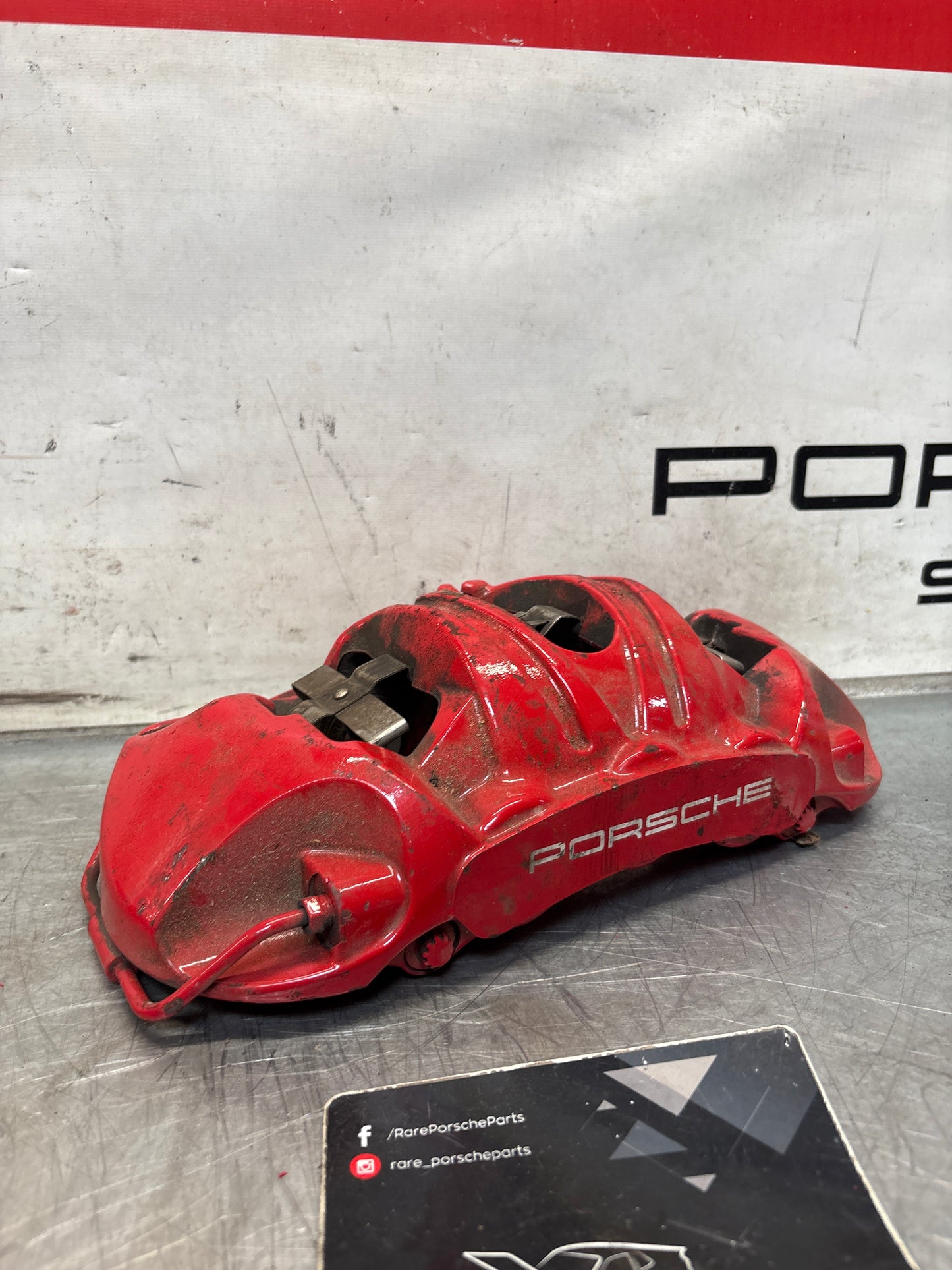 Porsche 911 991 Front Brake Caliper, used 991351429