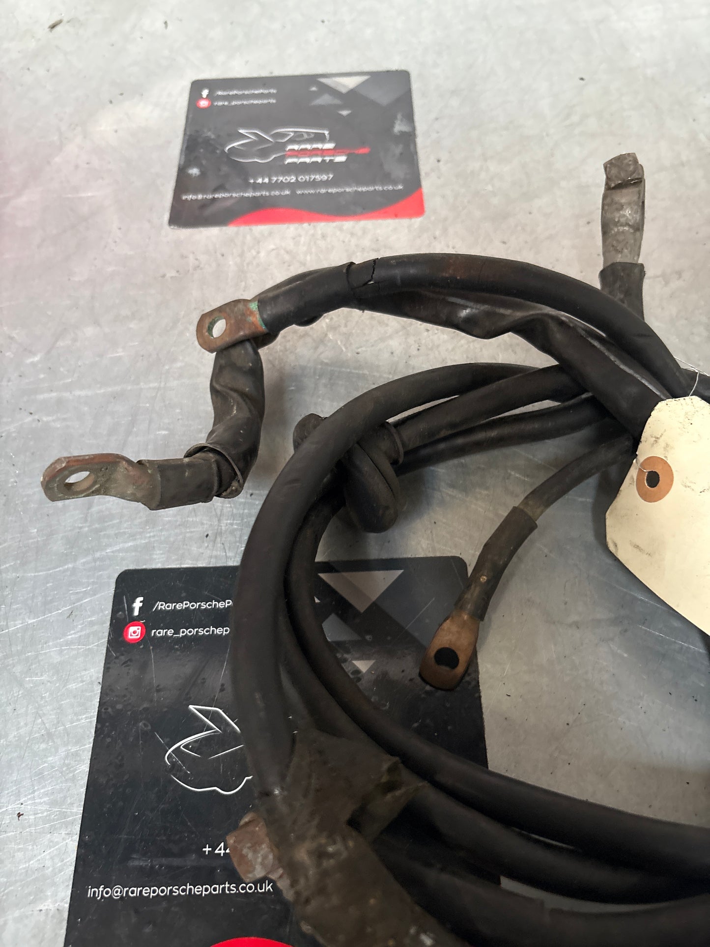 Porsche 944 battery starter cable, used