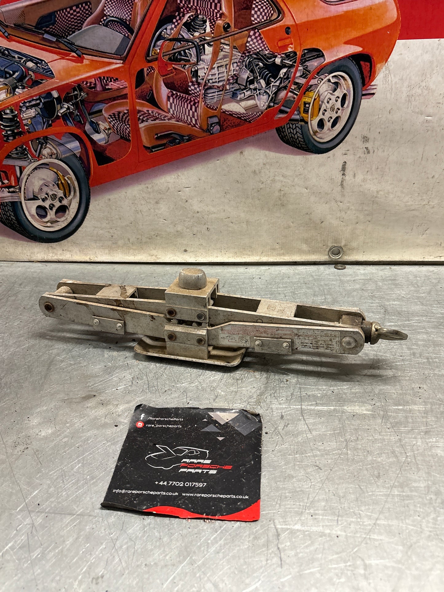 Porsche 944 / 944 Turbo spare tire jack lift, used