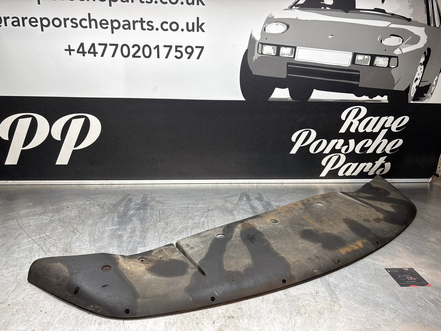 Porsche 944 S2 Used Front bumper undertray / closer panel (Batwing) 95150537500