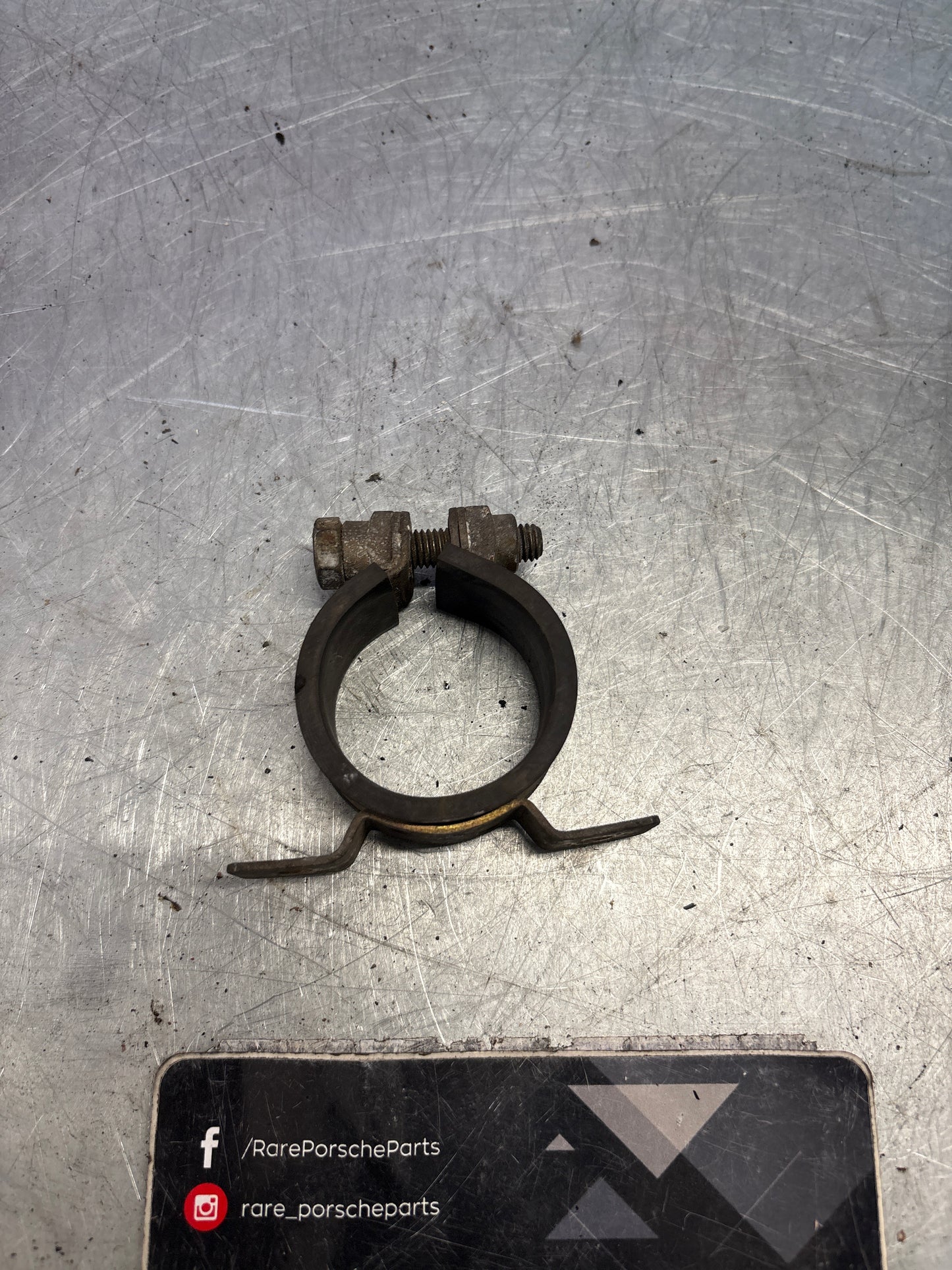 Porsche 944 Idle speed adjuster clamp, used 99951239502