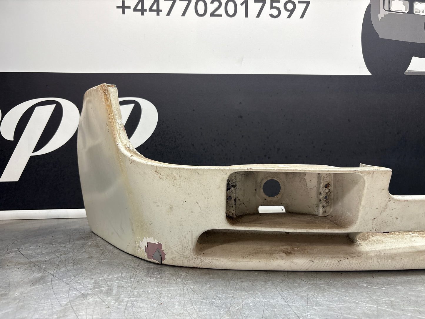 Porsche 944 Front spoiler, valance with fog light used 93150537105
