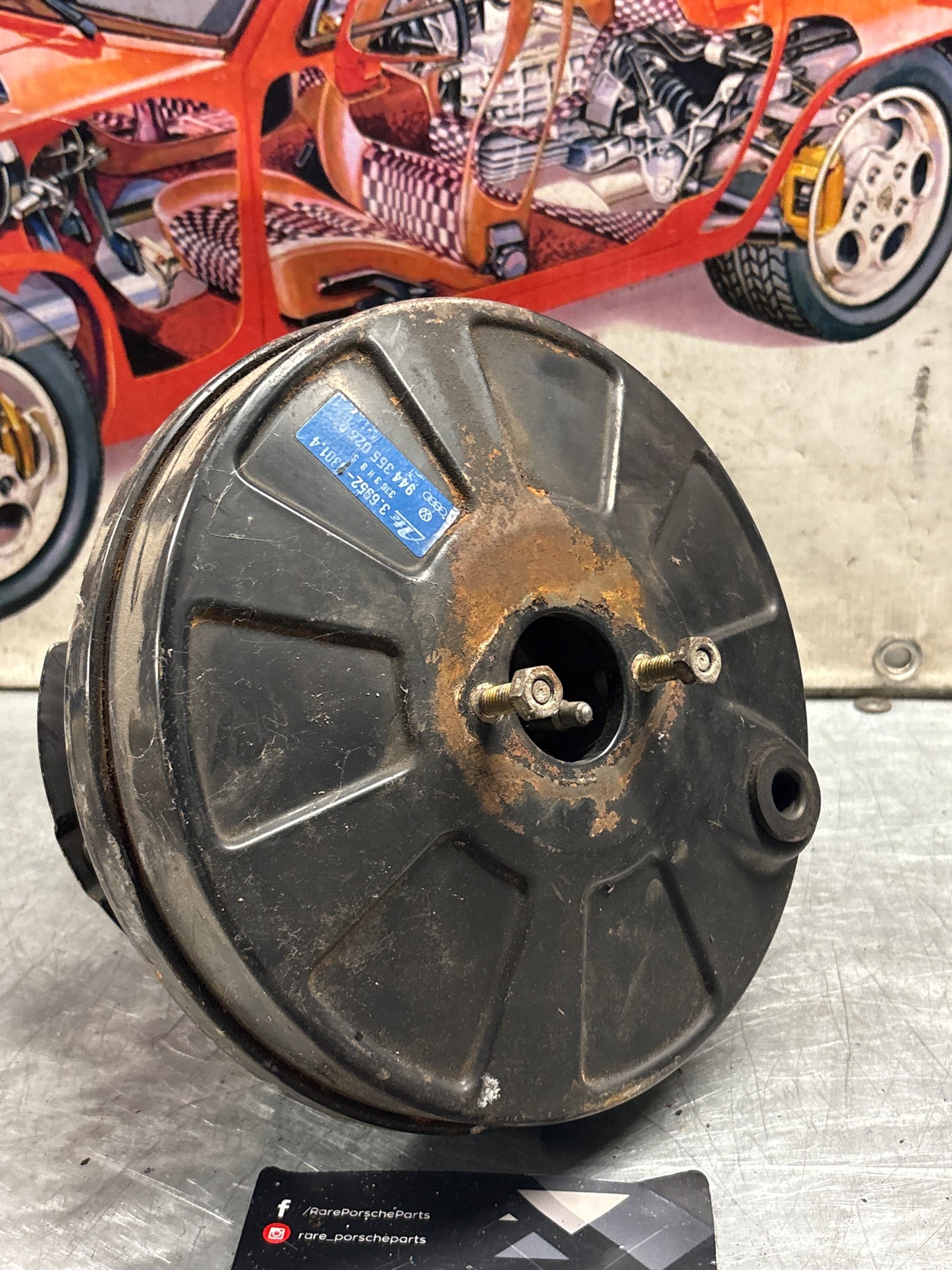 Porsche 944 brake booster, used 94435502502
