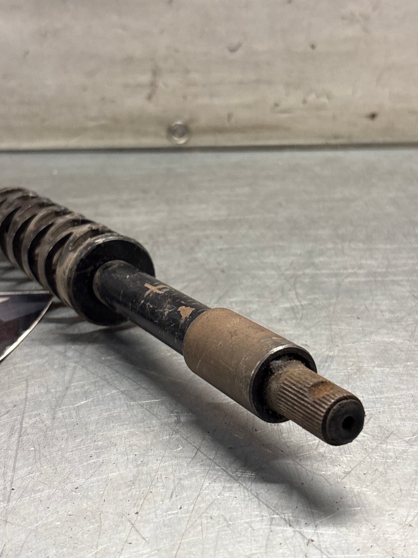 Porsche 924 / 924S / 944 LHD steering coloumn shaft, used 94434701904