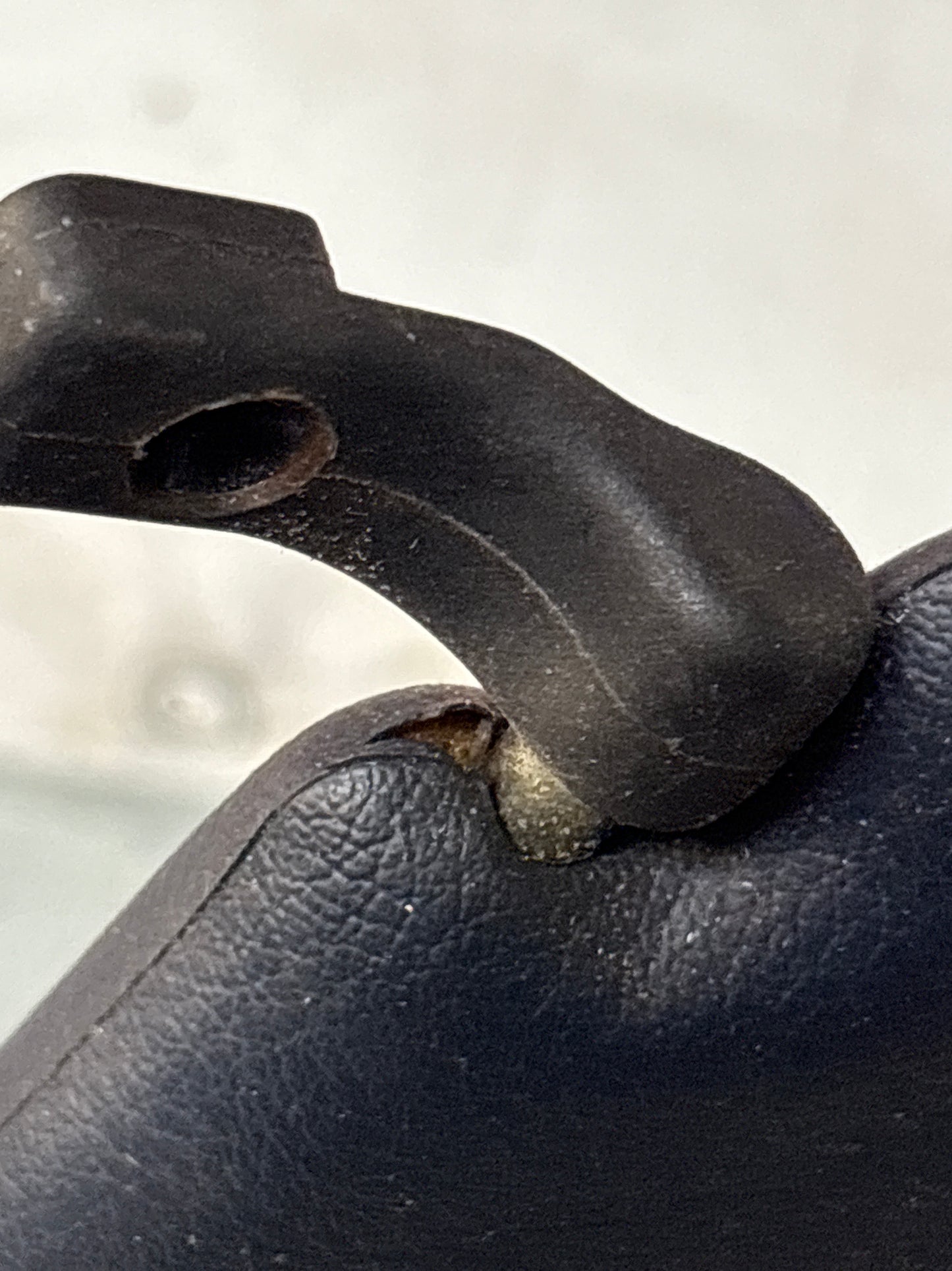 Porsche 928 L+R rear sunvisor, marine blue, used 92873103504