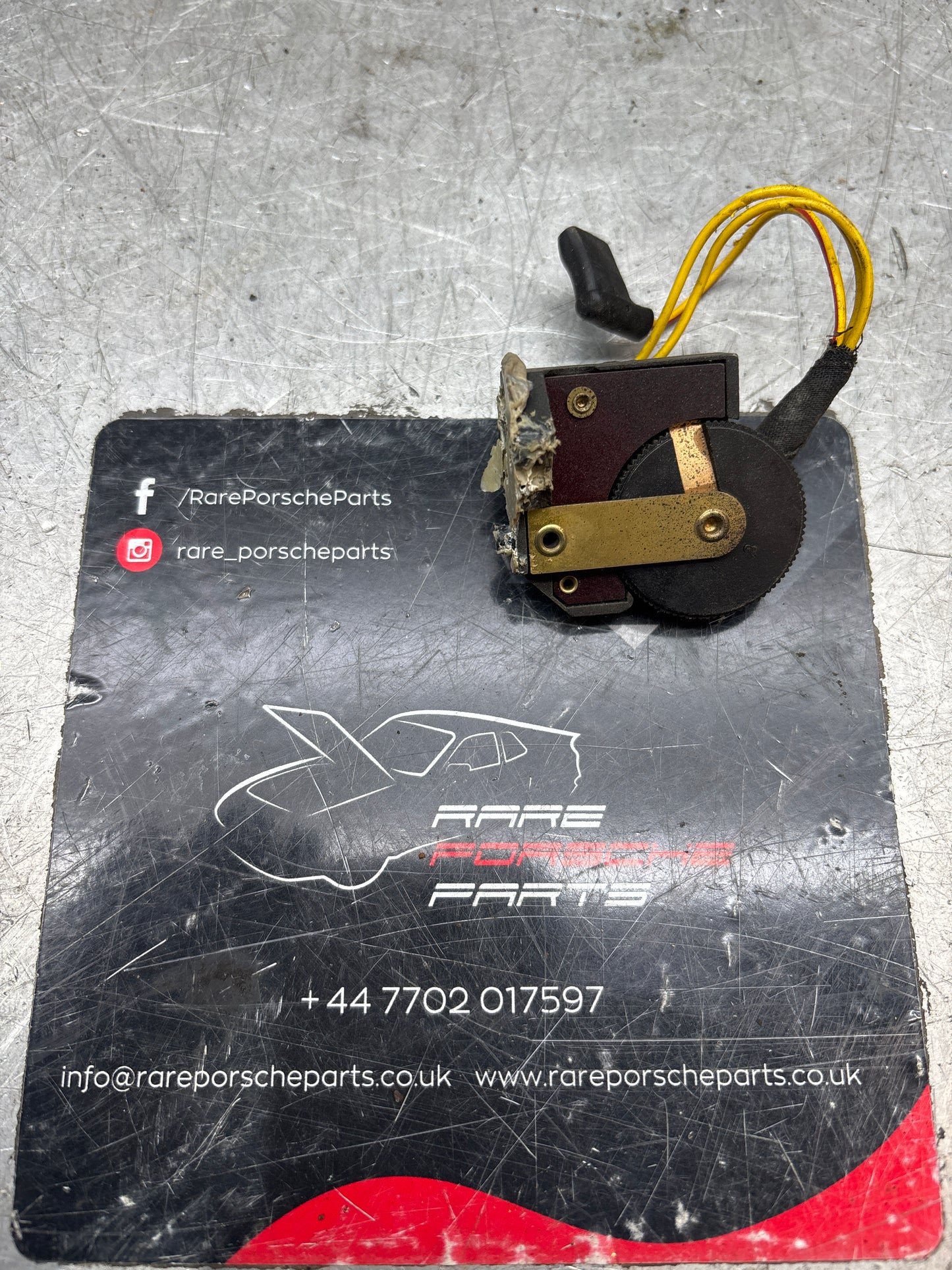 Porsche 928 instrument panel light dimmer 78-89 92861312101, used spares or repair